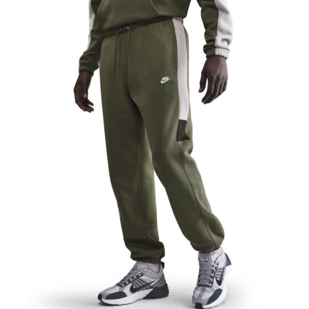 Chándal Casual Nike M NK Club Fleece Hooded Tracksuit Gx  HV1165-222 Verde 3/4