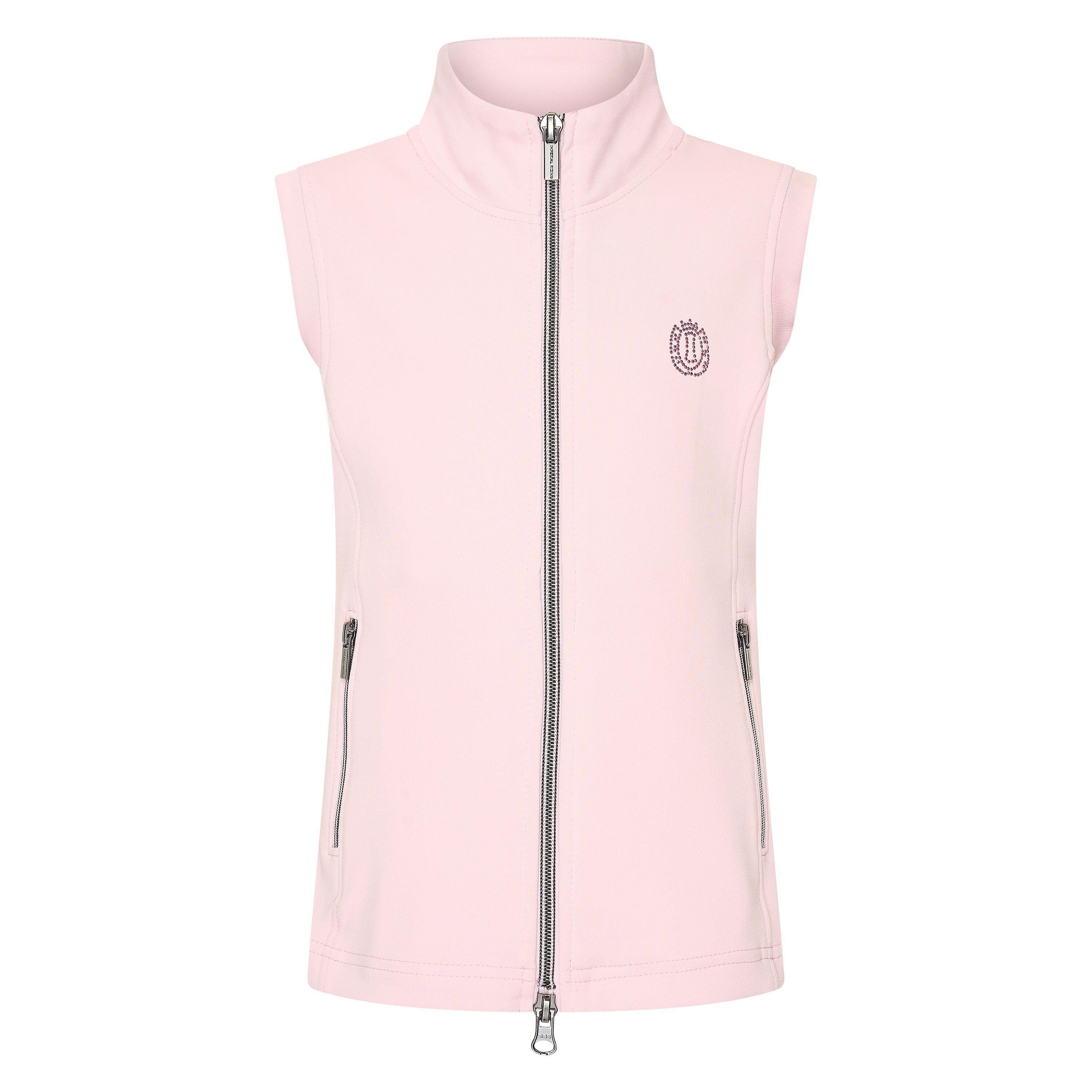 Imperial Riding - Gilet Équitation Sans Manches Fille Imperial Riding Cybil - Gilet Sans Manche - Rose - Decathlon