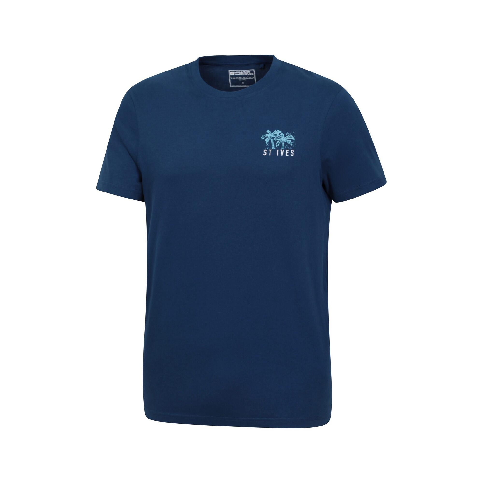 Tshirt ST IVES Homme (Bleu Marine) 3/4