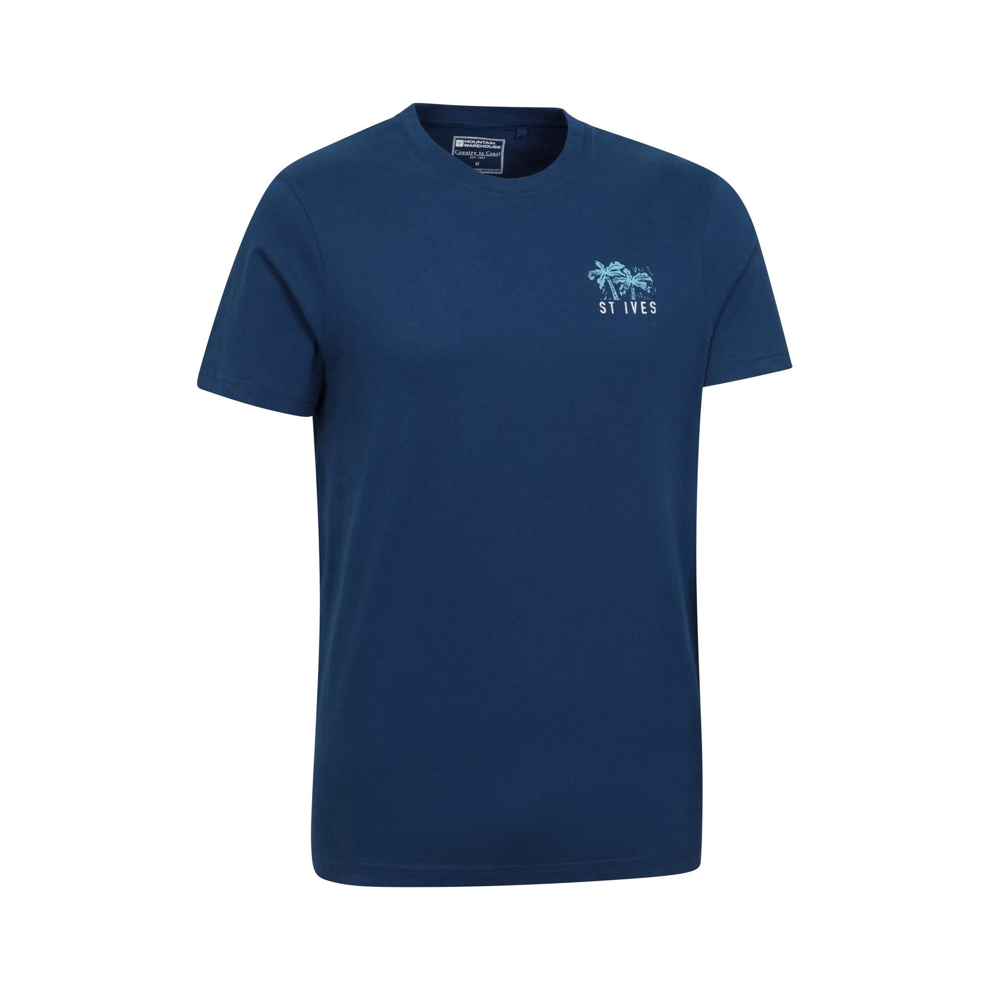 Tshirt ST IVES Homme (Bleu Marine) 4/4