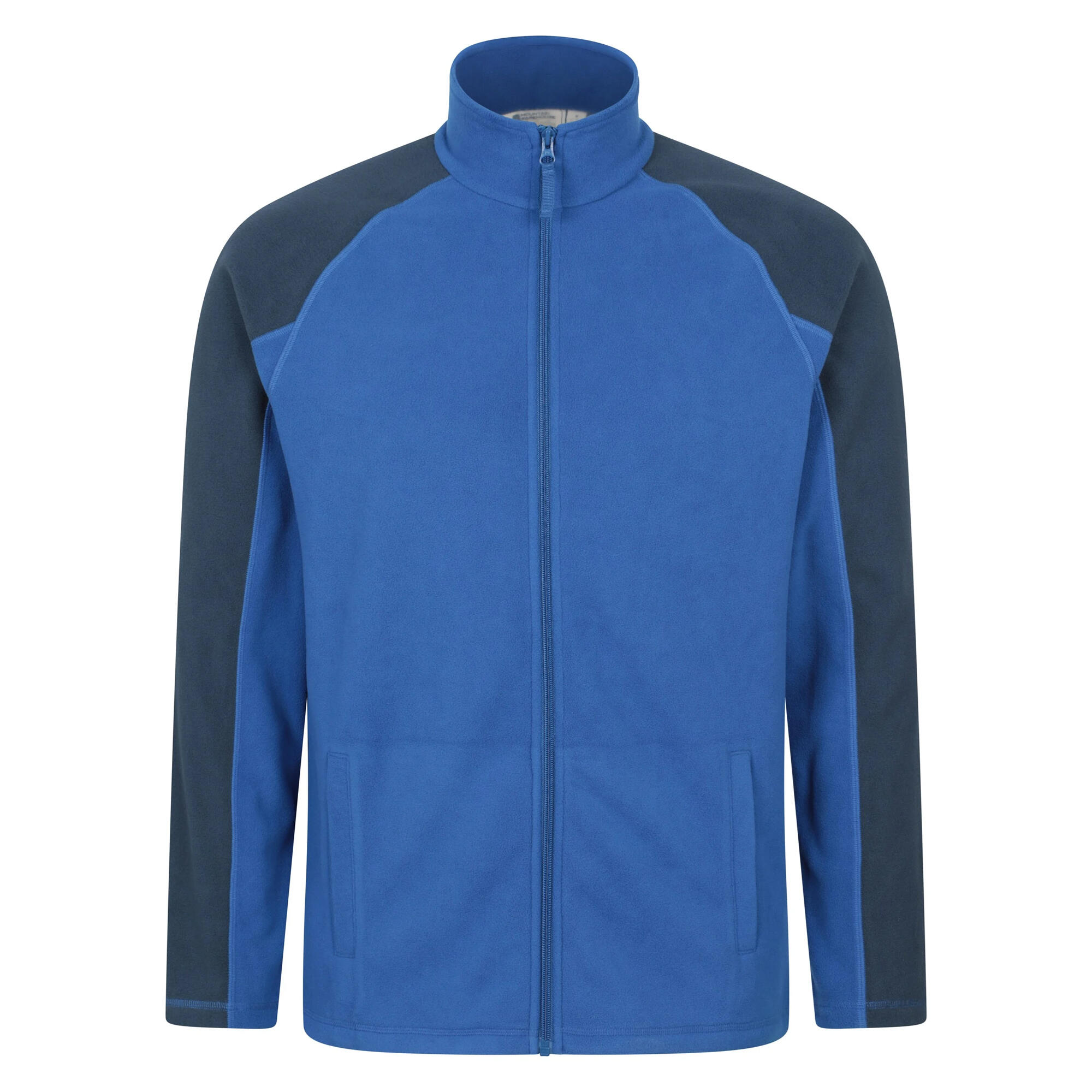 MOUNTAIN WAREHOUSE Mens Ashbourne Full Zip Fleece Jacket (Cobalt)