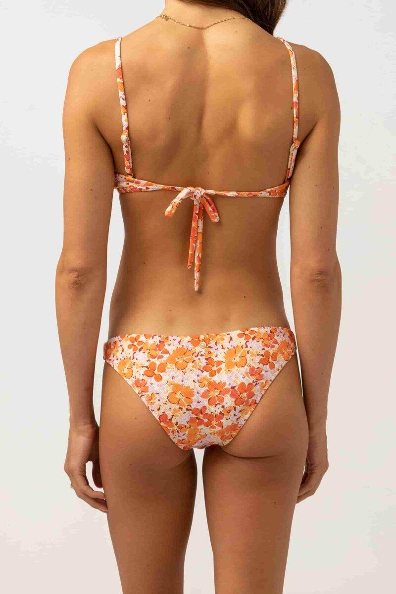 Rosa Floral - Bas De Maillot Femme 3/5