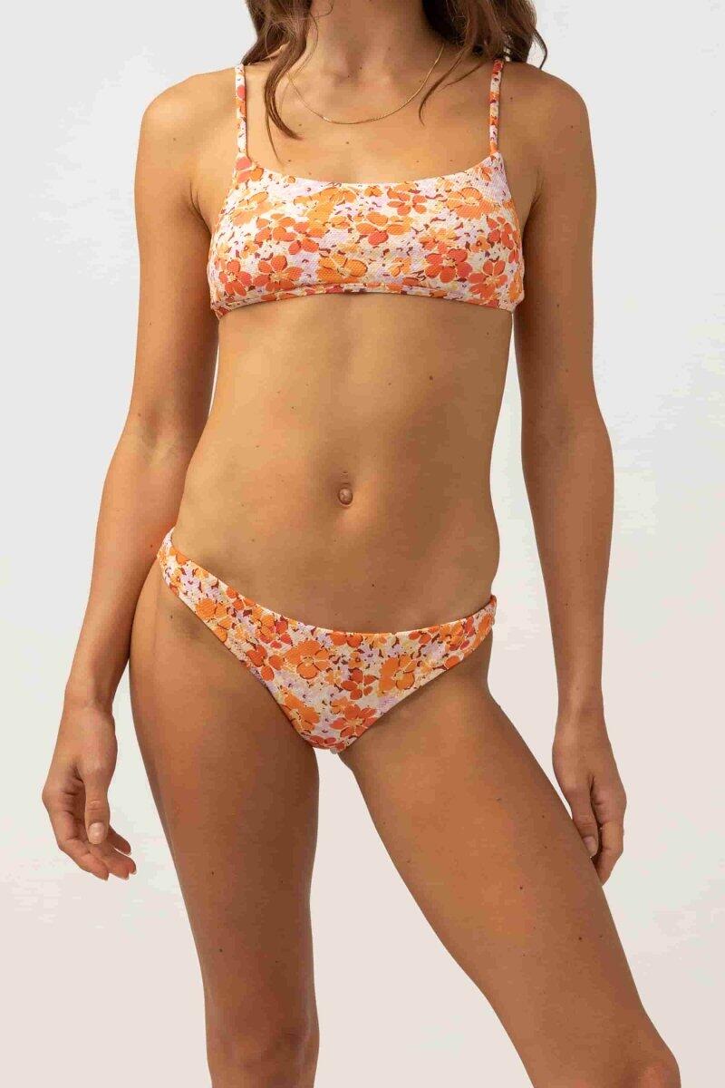 Rosa Floral - Bas De Maillot Femme 2/5