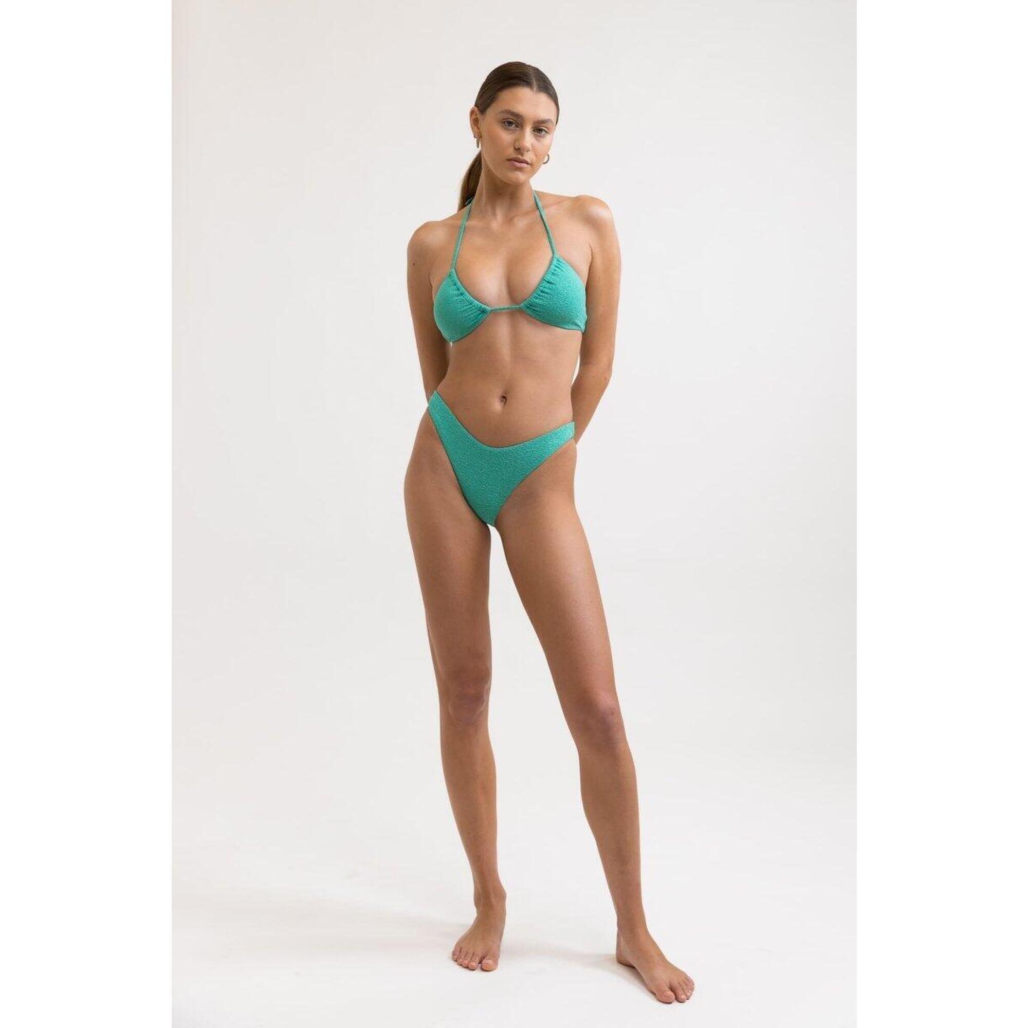 Rhythm - Glitter - Haut De Maillot Femme - Maillot De Bain 2 Pièces - Vert - 40 M - Decathlon