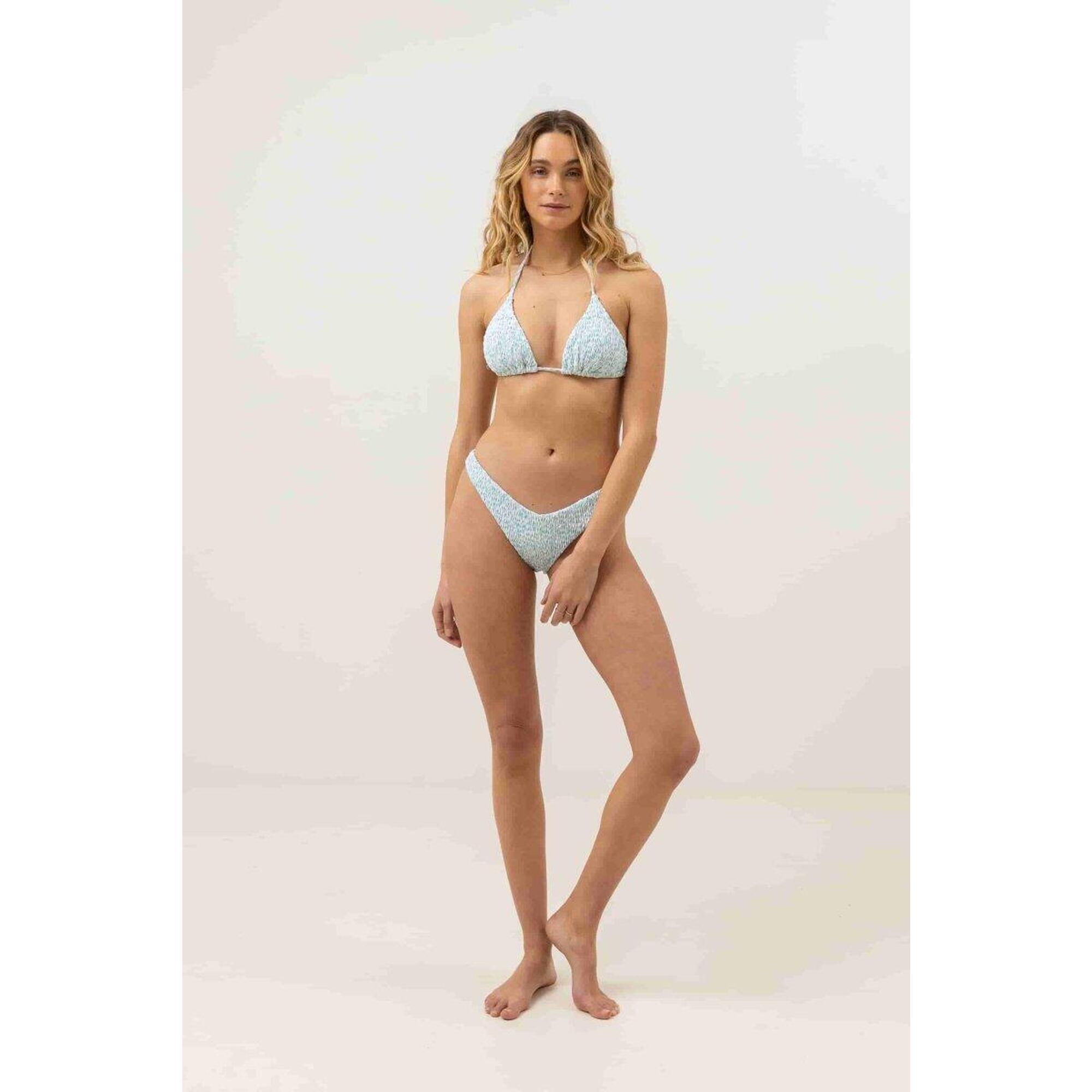 Rhythm - Biscay Floral - Bas De Maillot Femme - Maillot De Bain 2 Pièces - Blanc -  L - Decathlon