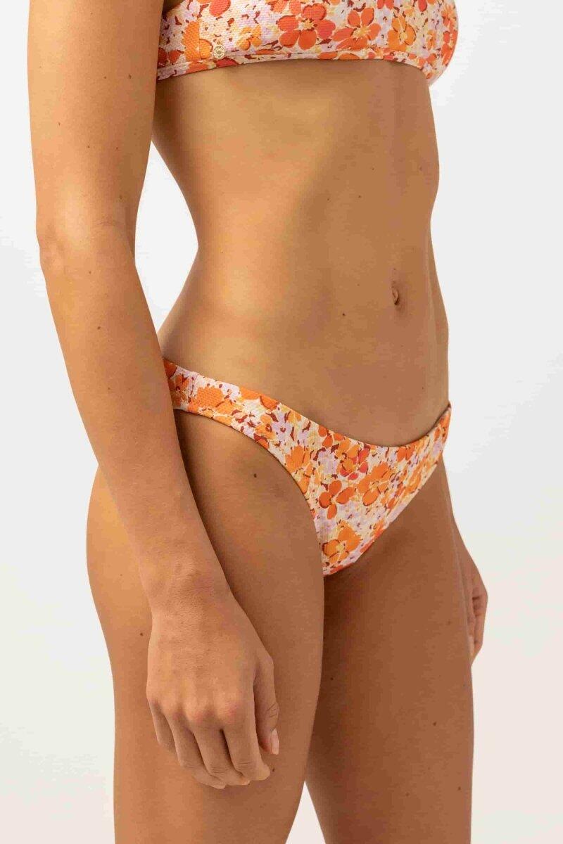 Rosa Floral - Bas De Maillot Femme 1/5