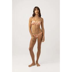 Rosa Floral Cheeky - Bas De Maillot Femme