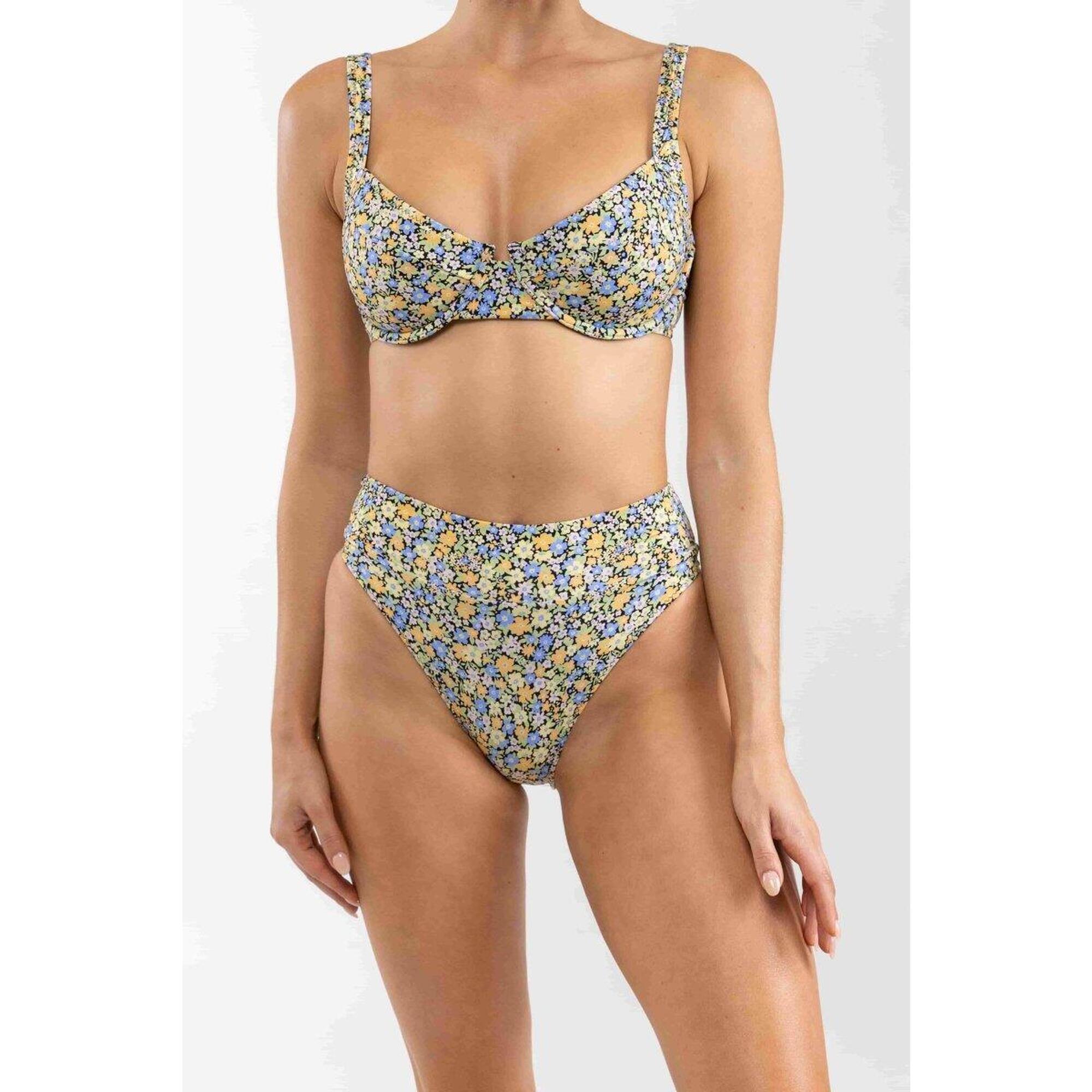 Rhythm - Carrie Hi Hip Banded - Bas De Maillot Femme - Maillot De Bain 2 Pièces - Noir -  Xs - Decathlon