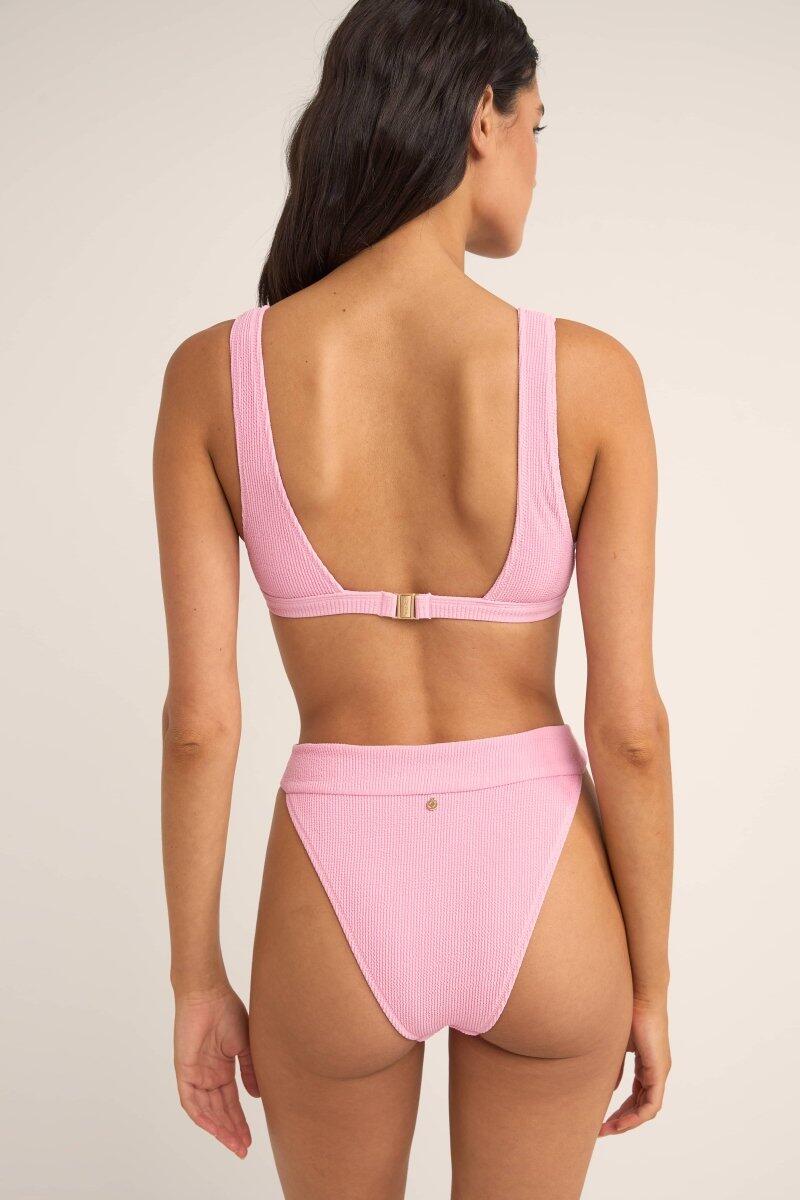 Isla Rib Tall Tri - Parte superior de traje de baño para mujer 3/6