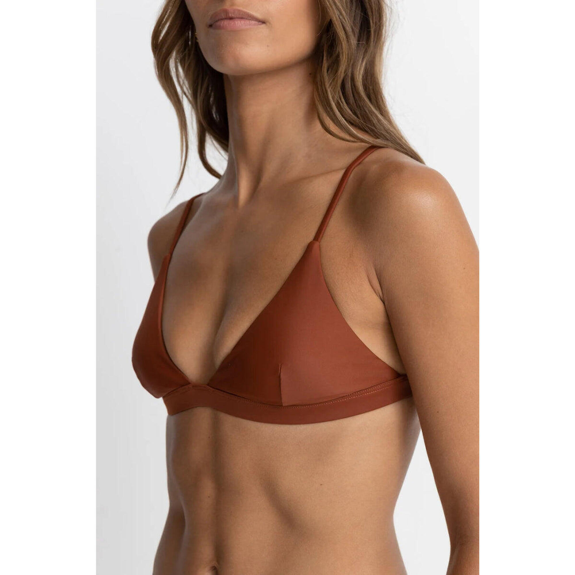 Rhythm - Classic Bralette - Haut De Maillot Femme - Maillot De Bain 2 Pièces - Orange - 44 L - Decathlon