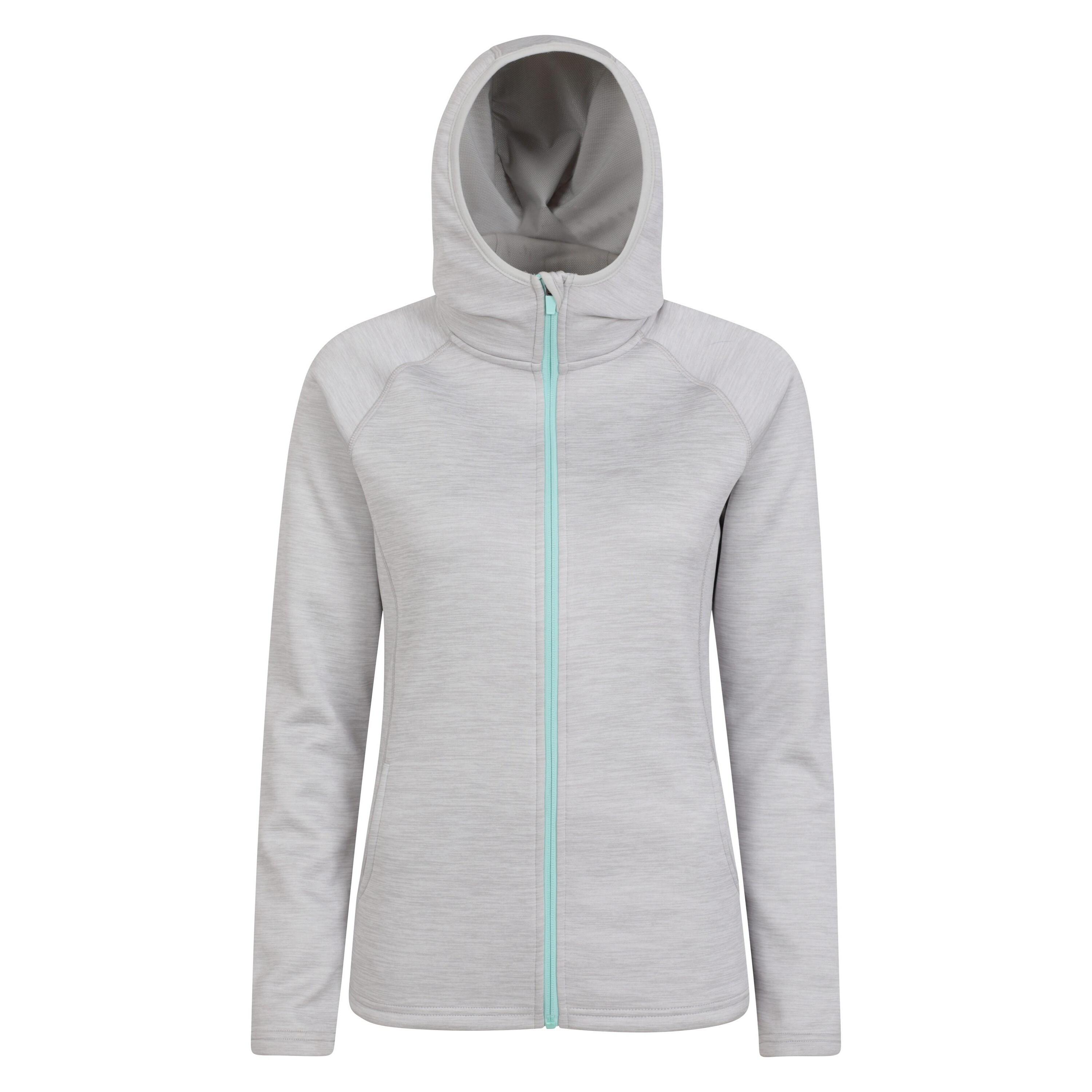 MOUNTAIN WAREHOUSE Felpa Con Cappuccio Chakra Donna Mountain Warehouse Dynamic Grigio Intermedio