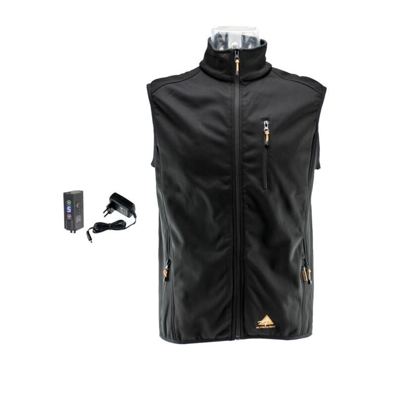 ALPENHEAT Jaqueta Softshell aquecida e à prova de vento AJ9 S - P