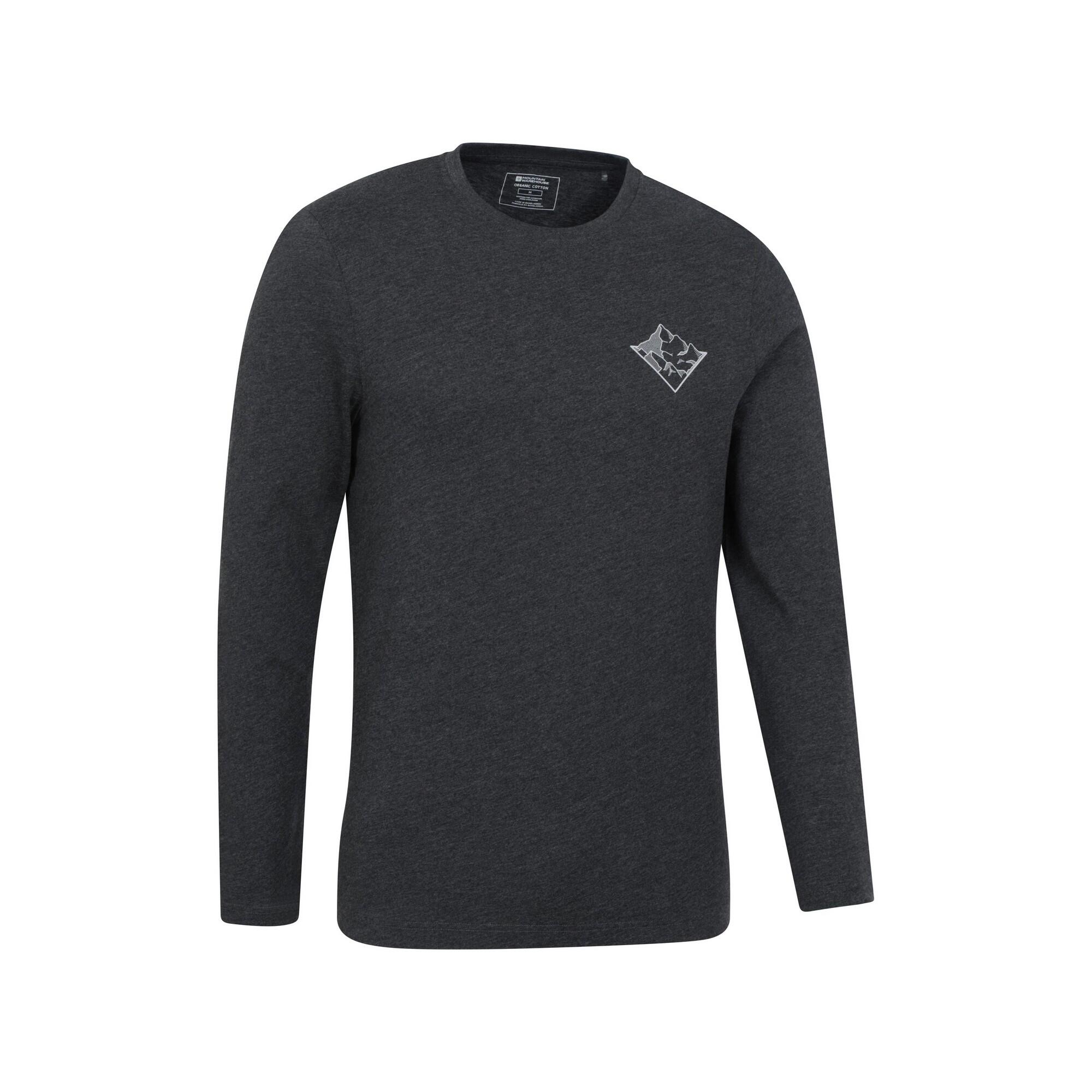 Tshirt MOUNTAIN VIEW Homme (Gris Foncé) 3/4