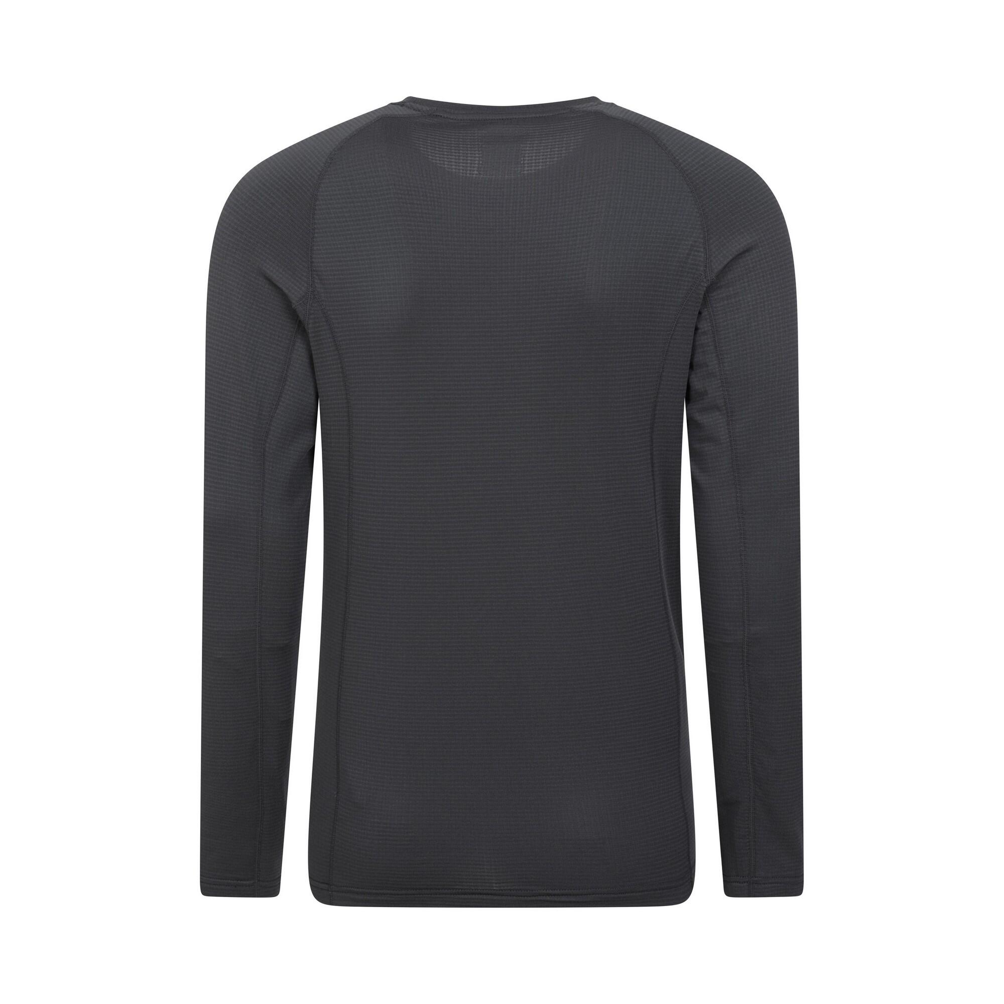 Maglietta Di Base Uomo Mountain Warehouse Vermont Grigio 2/4
