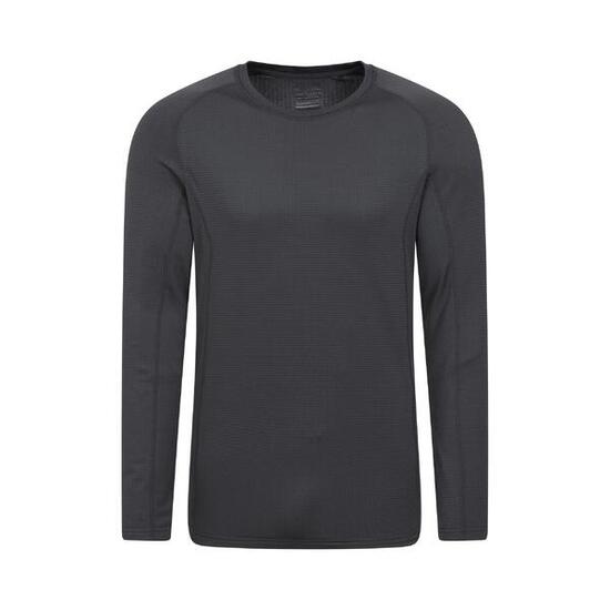 Vermont" Base Layer Oberteil für Herren Grau