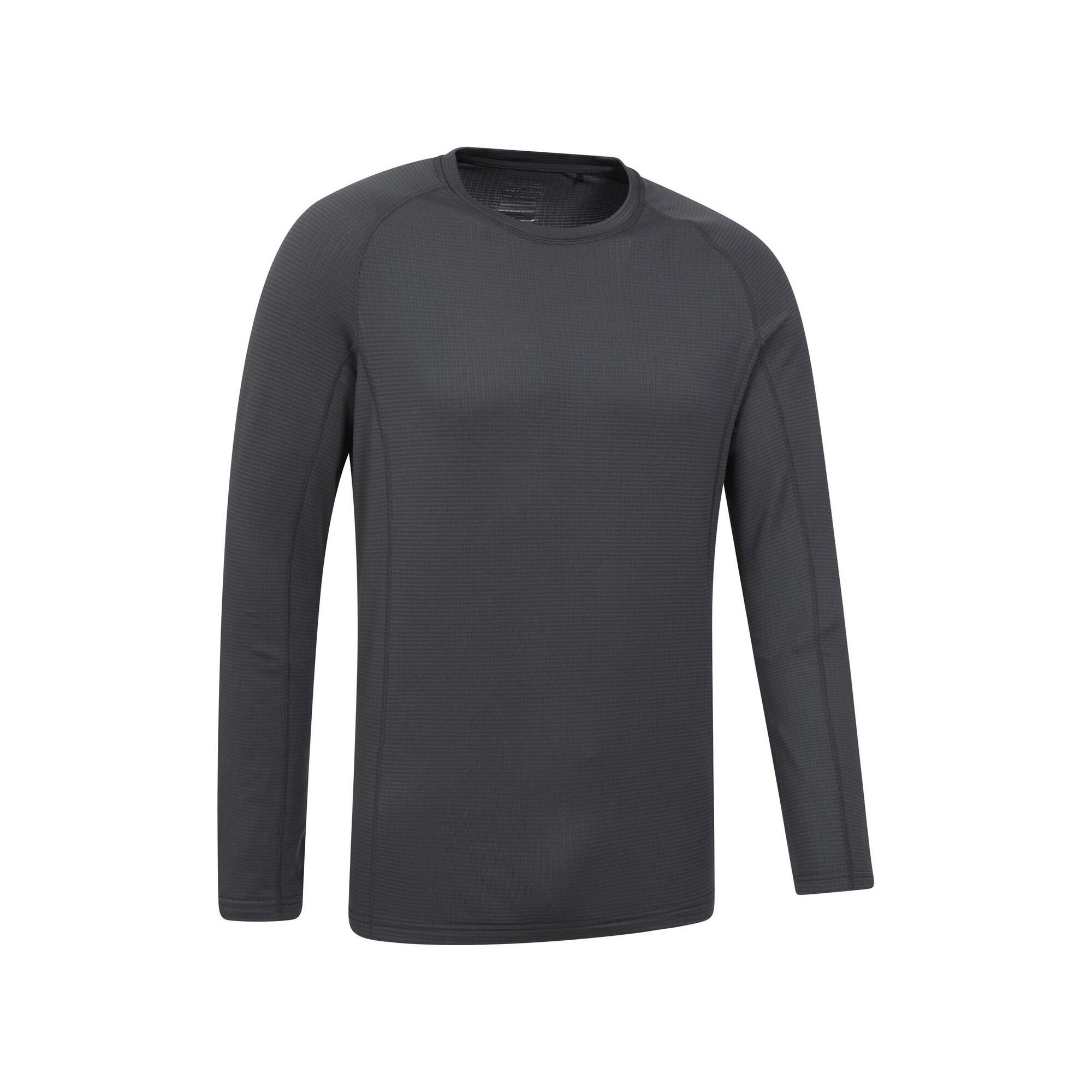 Maglietta Di Base Uomo Mountain Warehouse Vermont Grigio 4/4