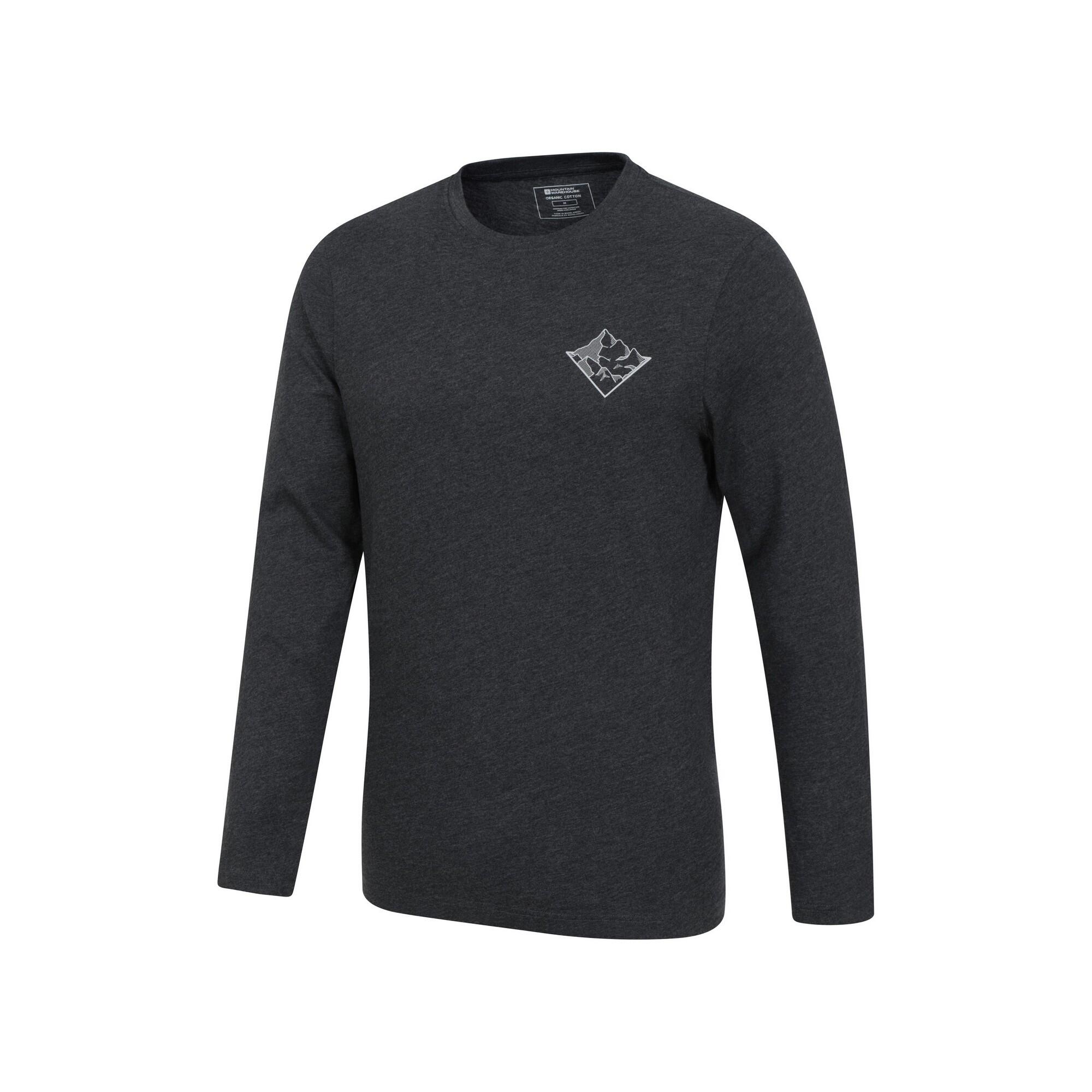 Tshirt MOUNTAIN VIEW Homme (Gris Foncé) 4/4