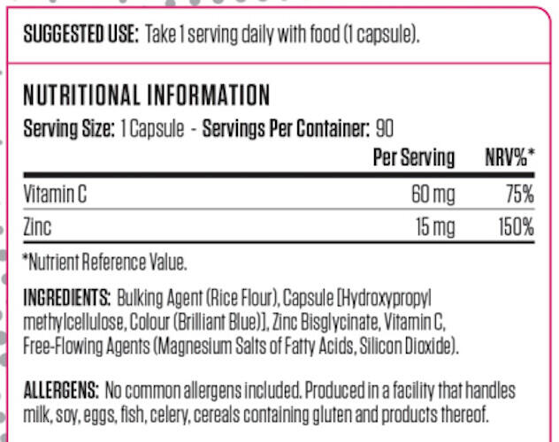 Zinco - Zinc - 90 Capsule 3/3