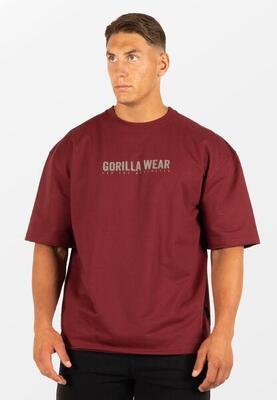 Callaway oversized t-shirt - burgundy