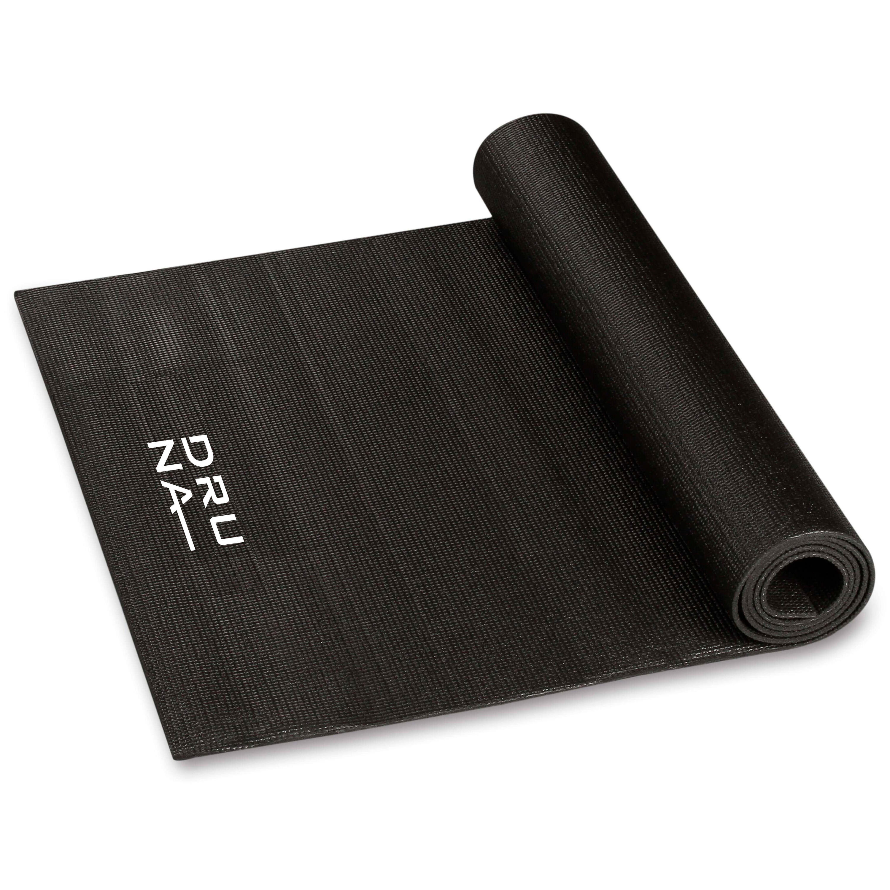 INDIGO SPORTS Tapete de Yoga e Fitness PVC INDIGO 173*61*0,3 cm Preto
