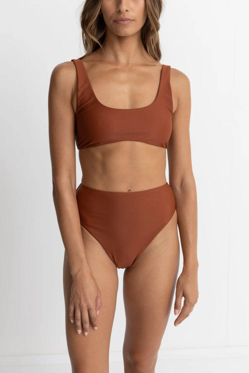 Classic Crop - Top da Bagno Donna 4/7