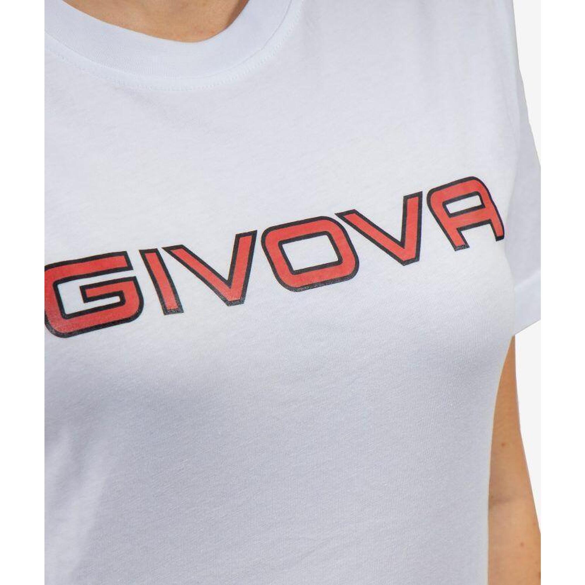 Tricou Bumbac Givova Spot Alb Alb