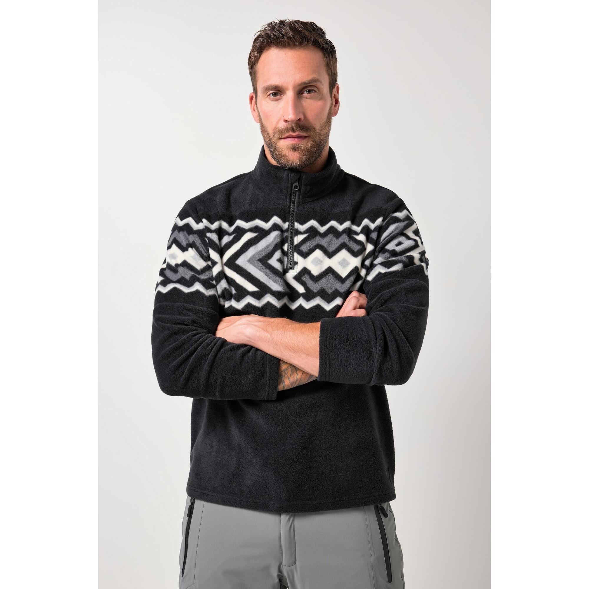 Jay-pi - Hommes Pull Camionneur En Polaire Ultralégère Level 1 - Sweat-shirt - Noir - Decathlon