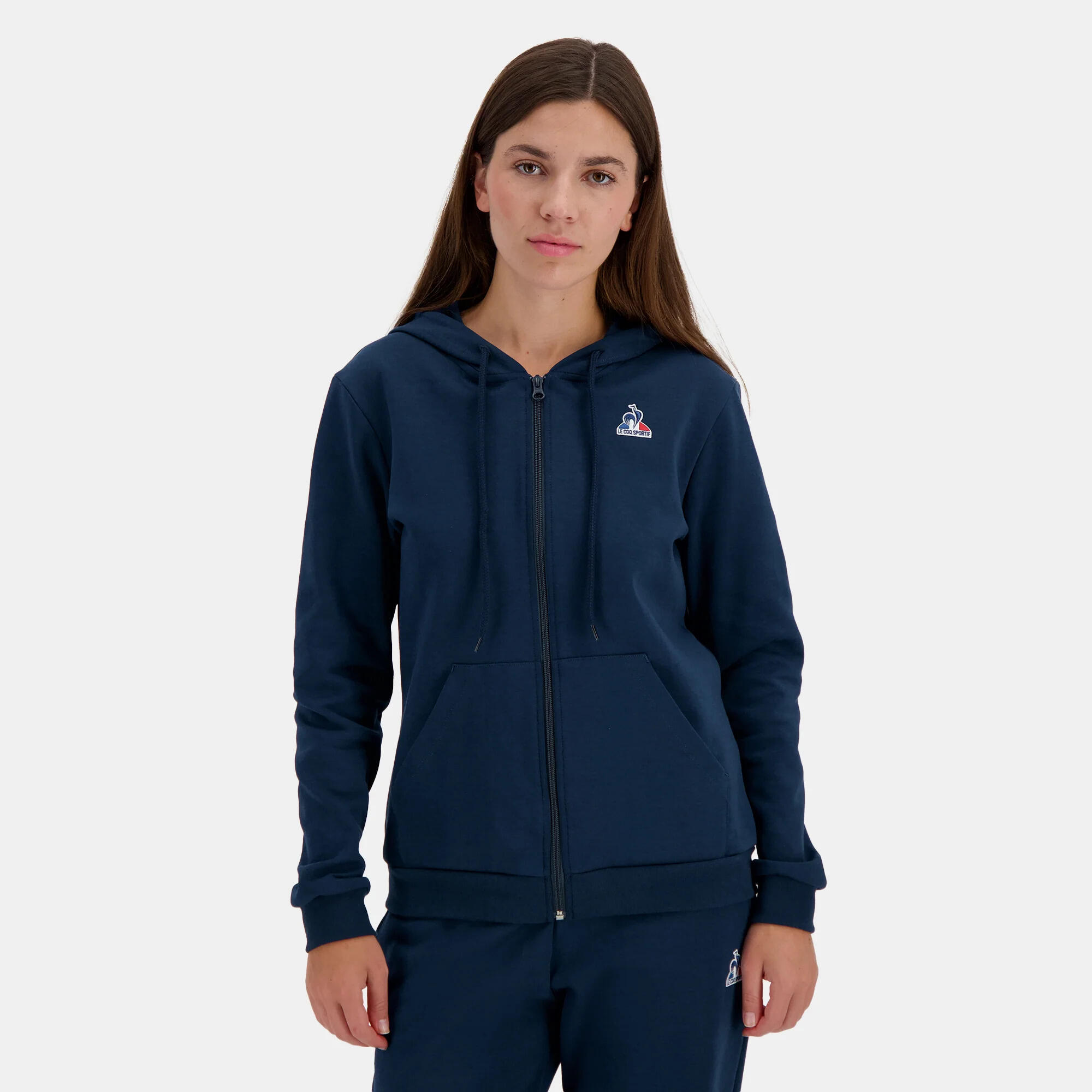 Capuchon met rits voor dames Le Coq Sportif Essentiel N°1 2/6