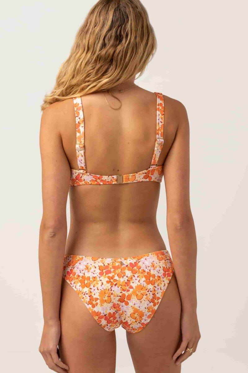 Rosa Floral - Haut De Maillot Femme 3/5