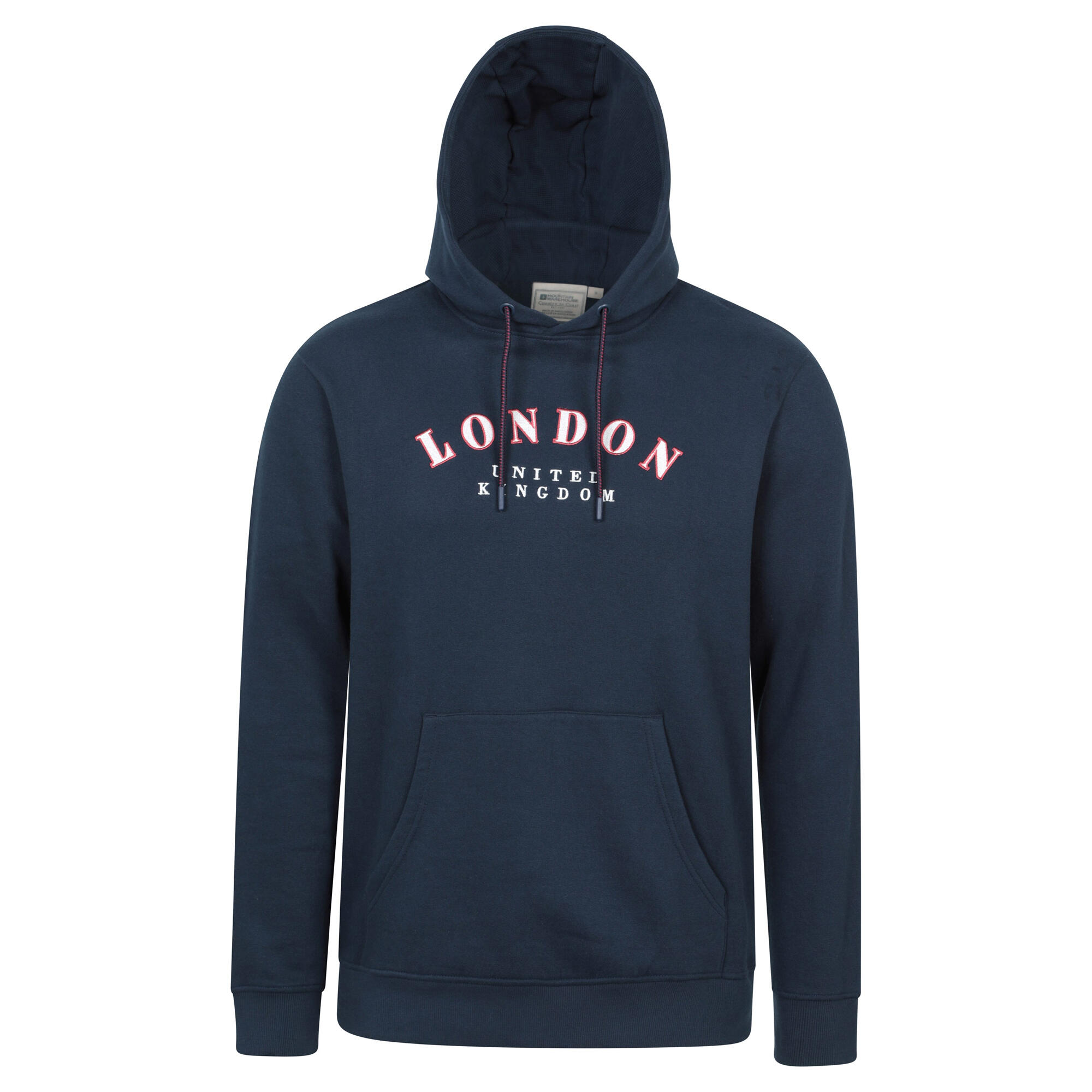 MOUNTAIN WAREHOUSE Mens Regional London Graphic Hoodie (Navy)