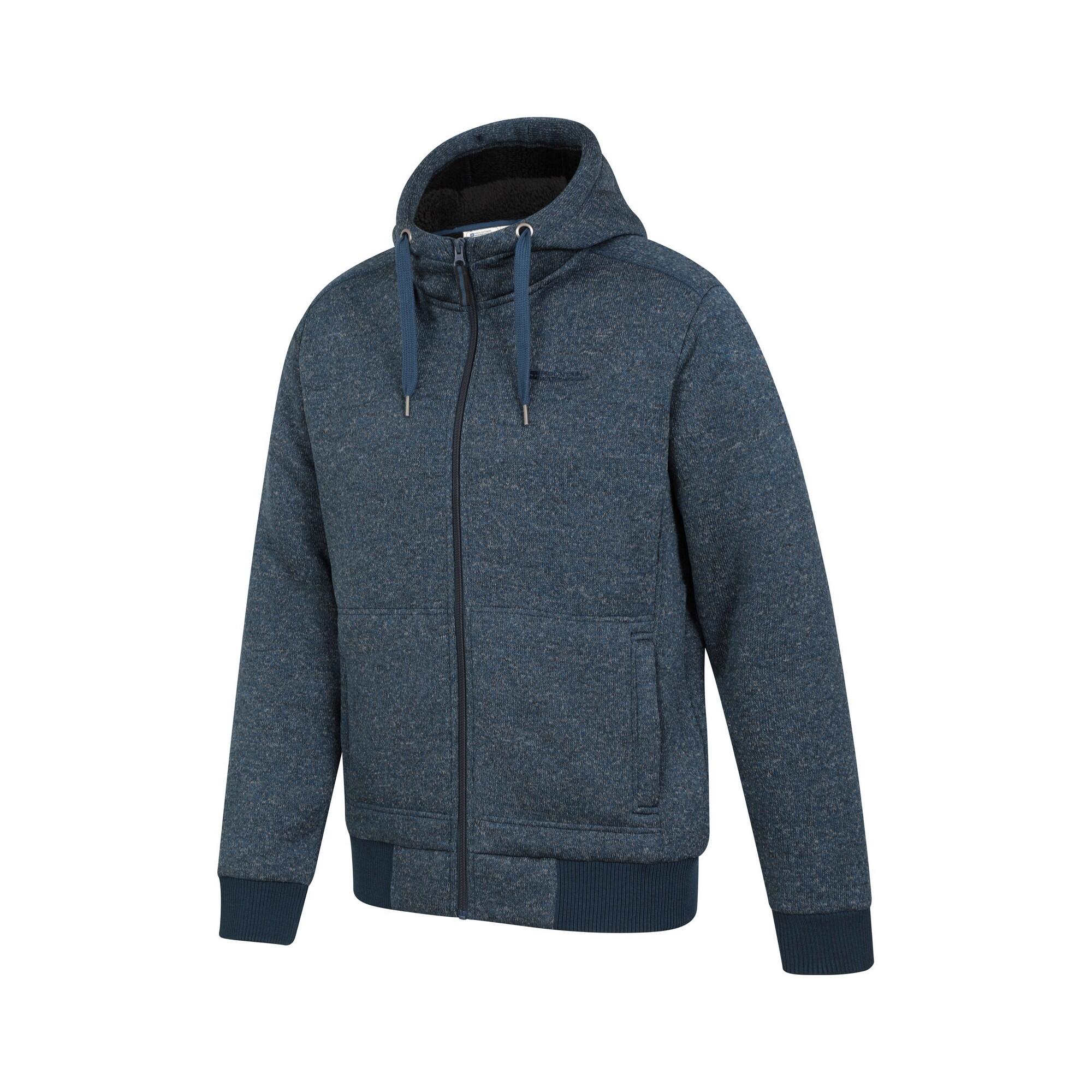 Sweat À Capuche NEVIS Homme (Bleu Foncé) 3/4