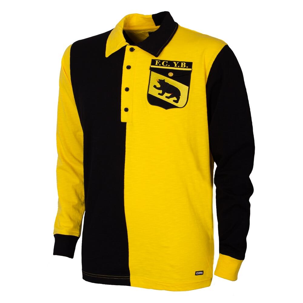 COPA FOOTBALL Herren - Retro Fußballtrikot - BSC Young Boys 1900 - Gelb