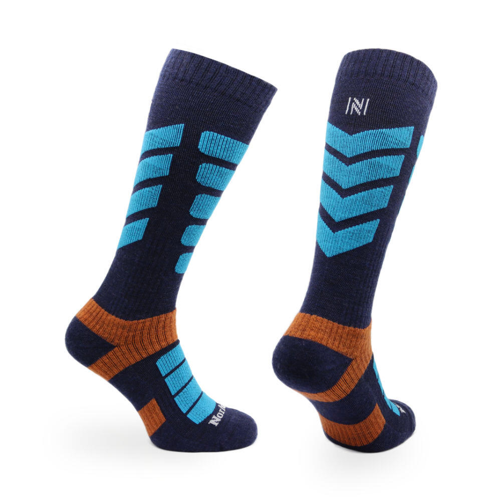 Normani 2 Paar Merino-Wolle Sneaker Socken - Für Damen Und Herren