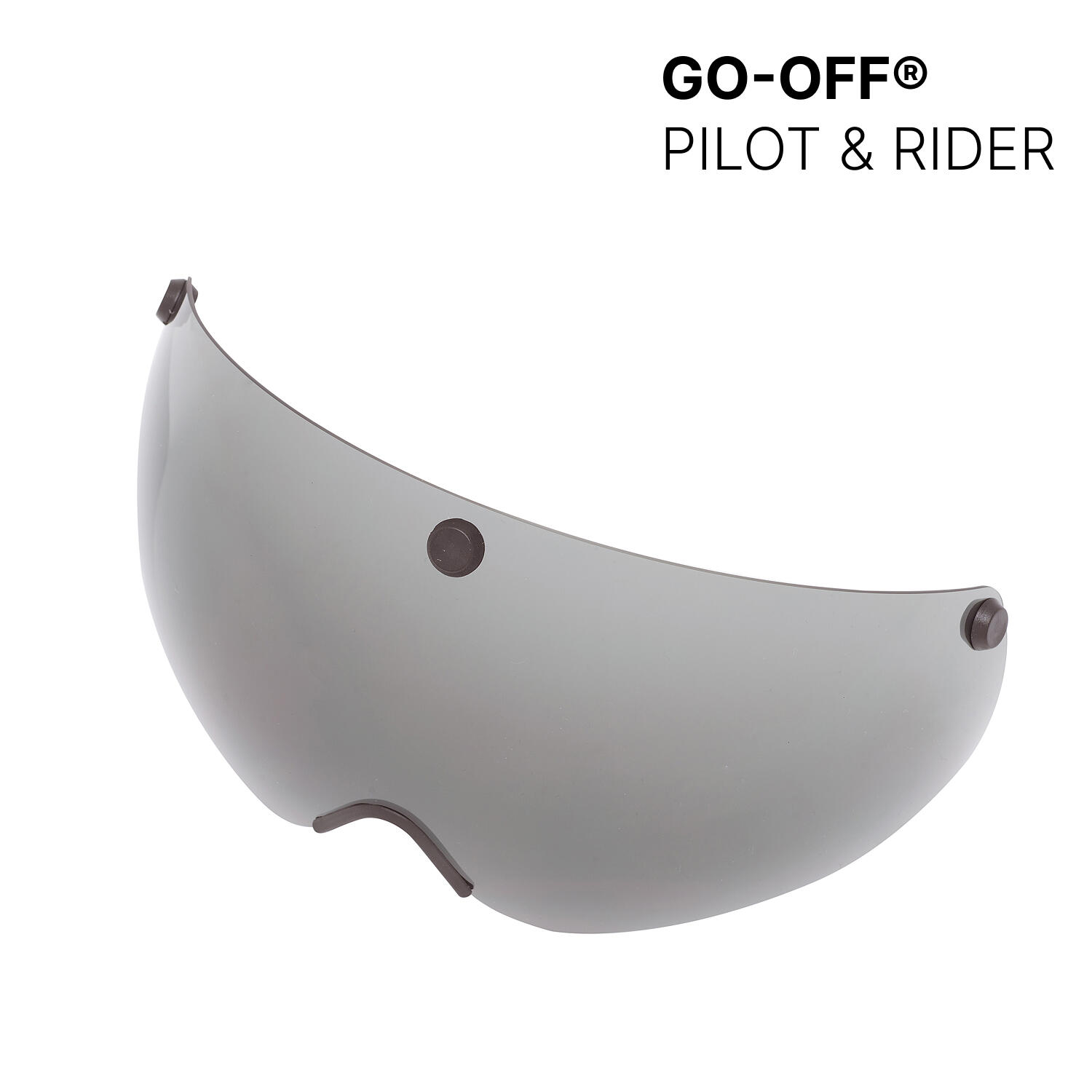 Casque vélo GO-OFF PILOT avec visiere NTA certif. (Noir L) 3/7