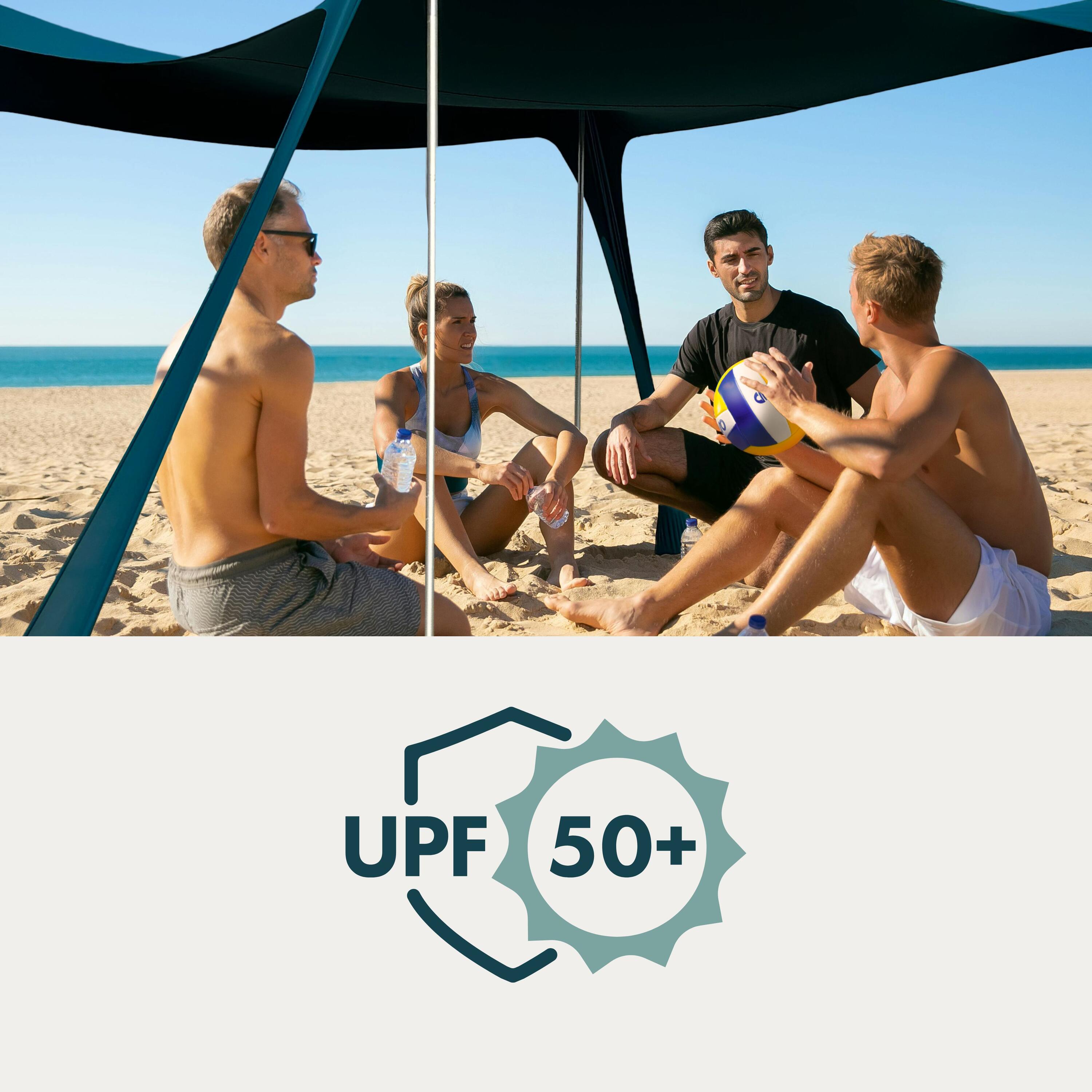 Sunsail Strandzelt Big Family – Sonnensegel für 6 Pers. mit UV-Schutz UPF 50+ 3/7
