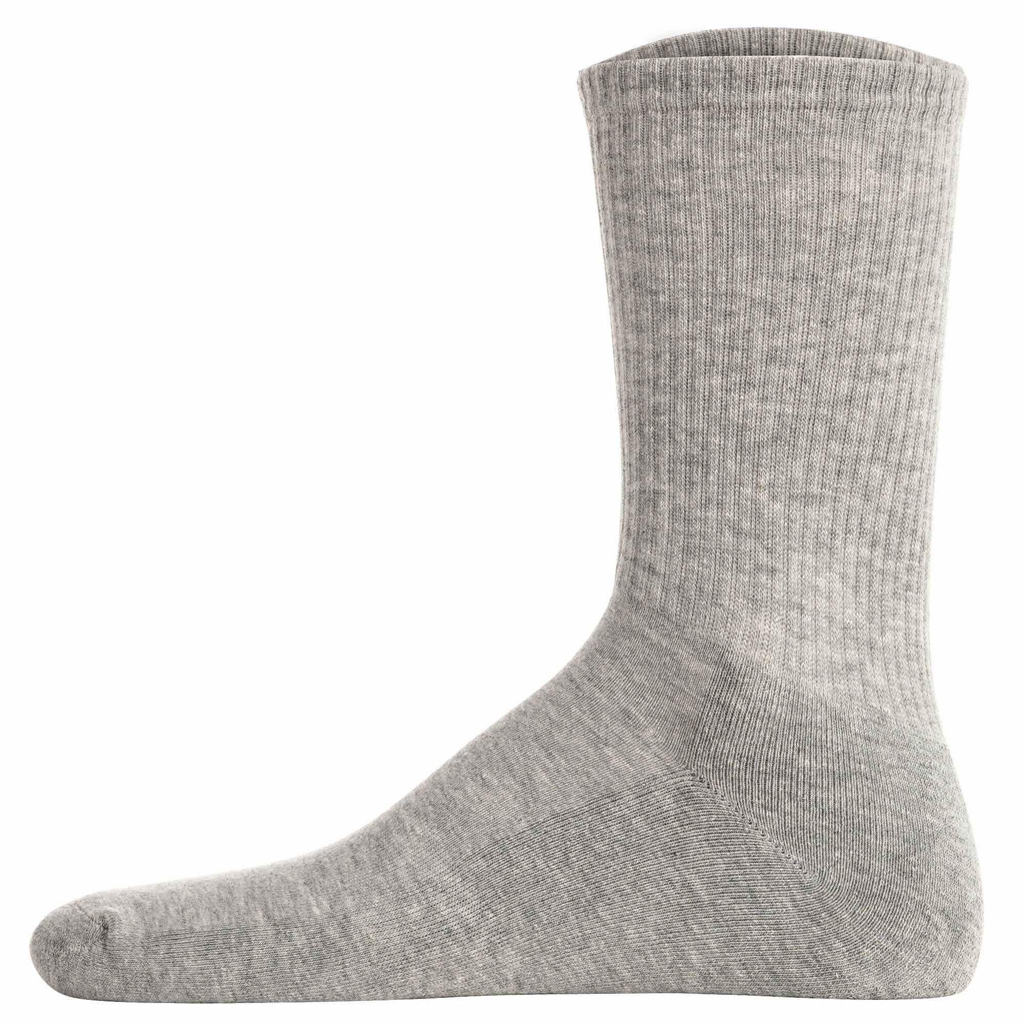 Chaussettes Unisexe Paquet de 3 Confortable à porter-ALACRE Crew Socks 5/7