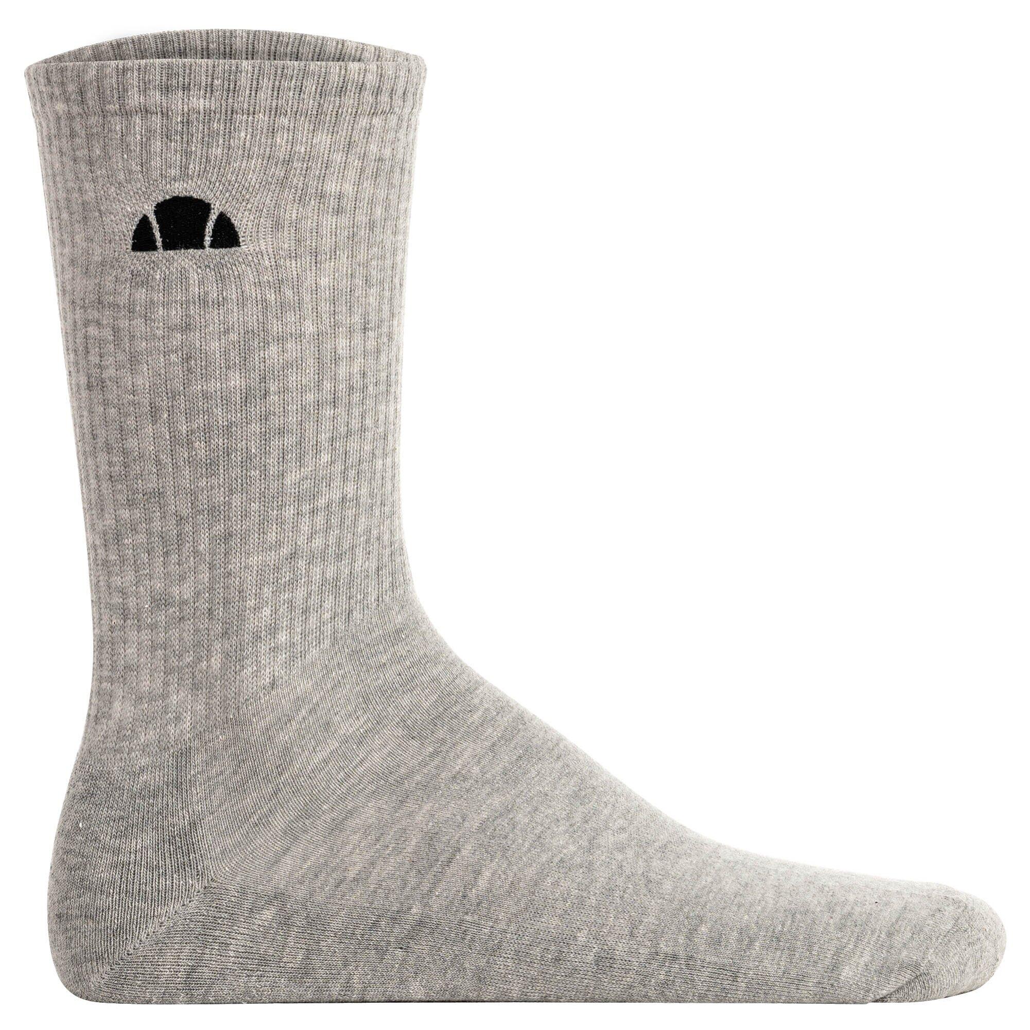 Chaussettes Unisexe Paquet de 3 Confortable à porter-ALACRE Crew Socks 4/7