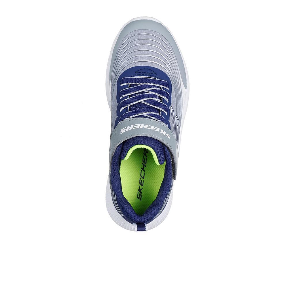 Zapatillas Skechers Niño Microspec Advance Azules 3/4