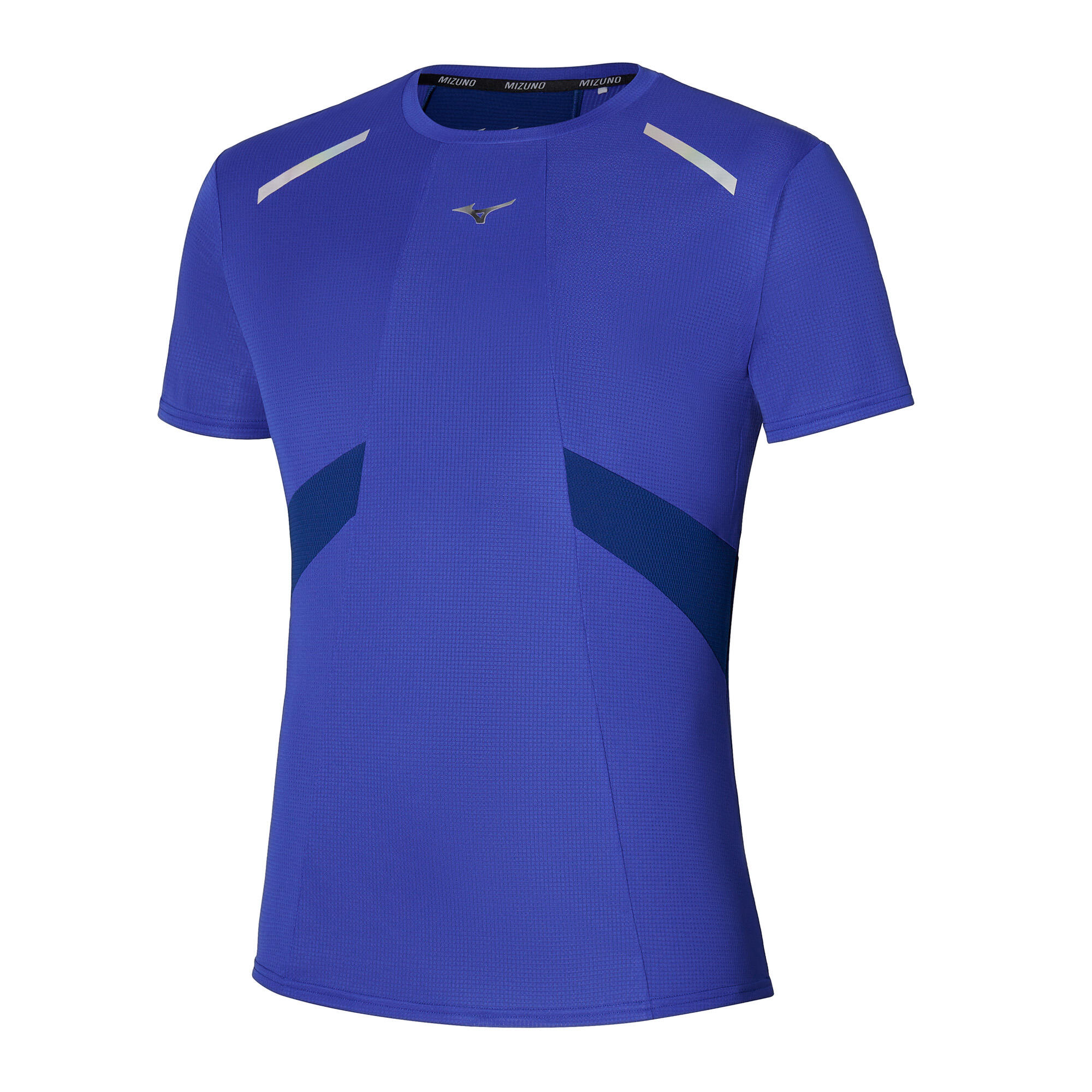 Koszulka do biegania męska Mizuno DryAeroFlow Tee reflexblue 3/3