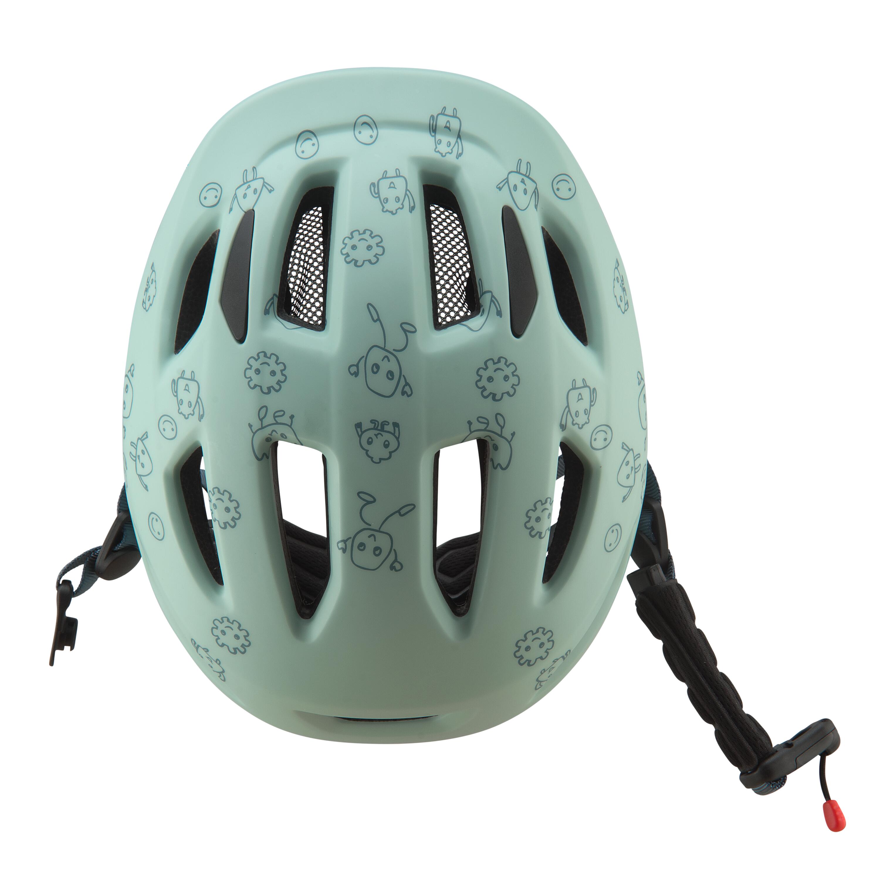 GO-OFF FIRST kinderhelm maat XS grijs-blauw 7/7