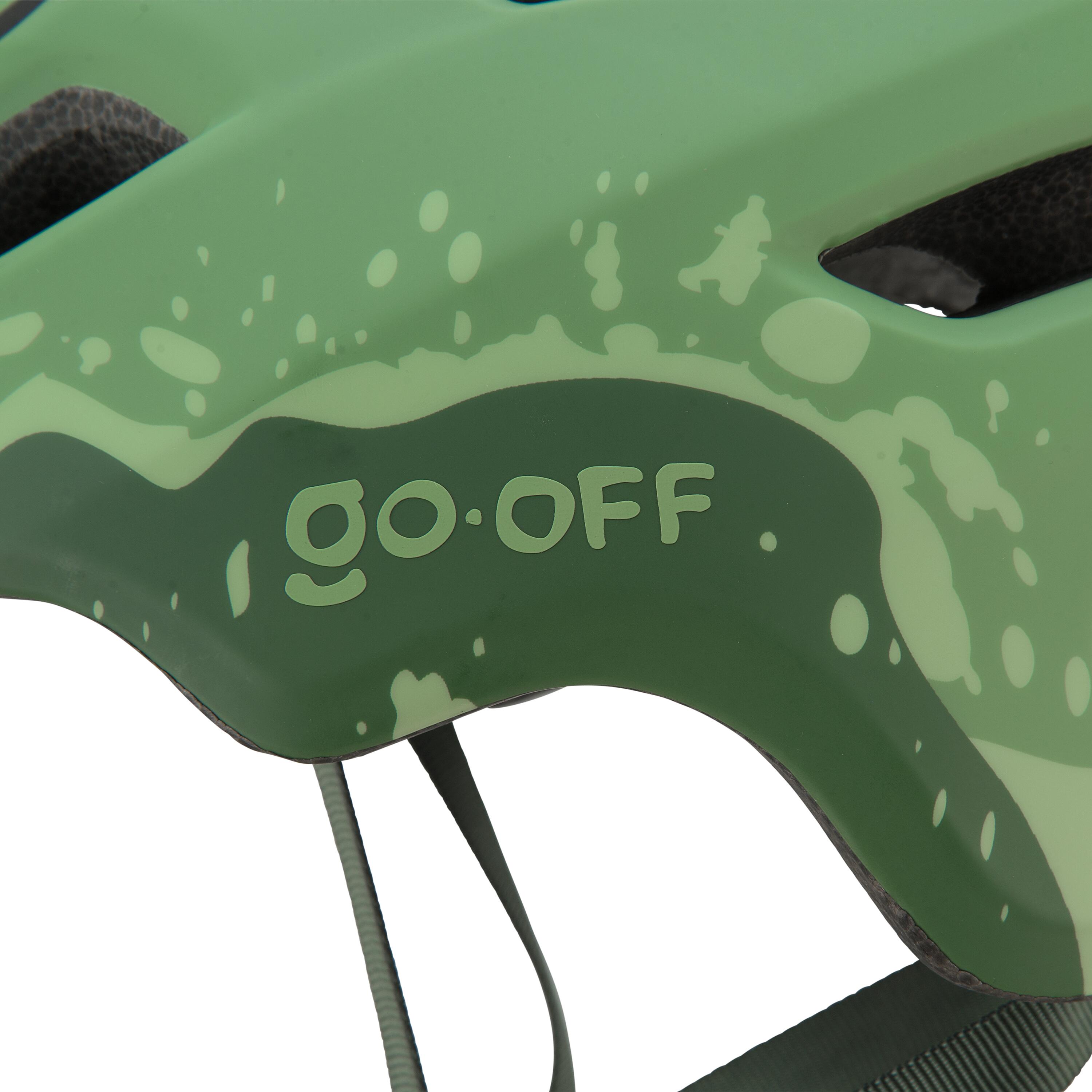 GO-OFF FIRST kinderhelm maat S groen 3/7