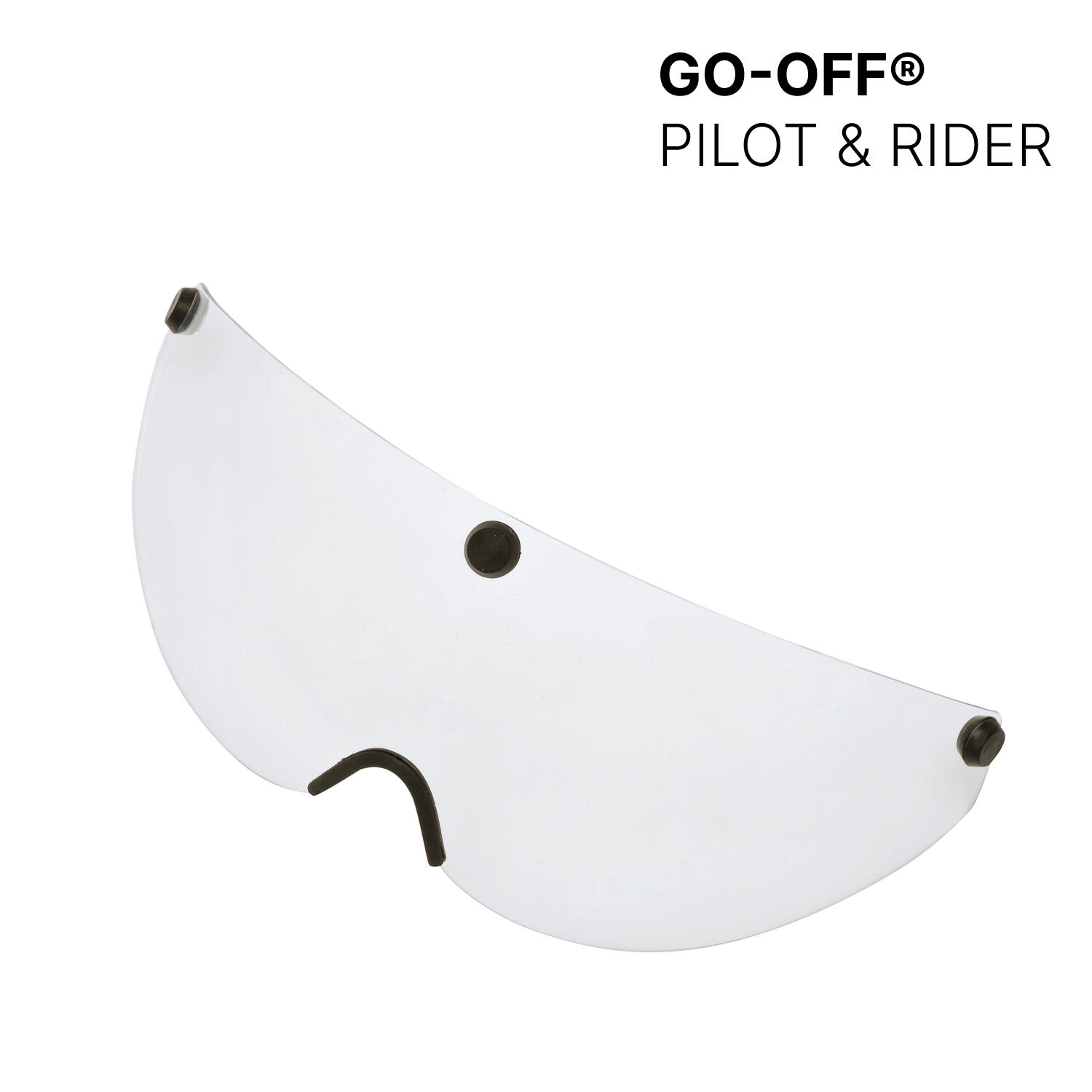 Casque vélo GO-OFF PILOT 4-en-1 avec couvre-pluie (noir S) 4/7
