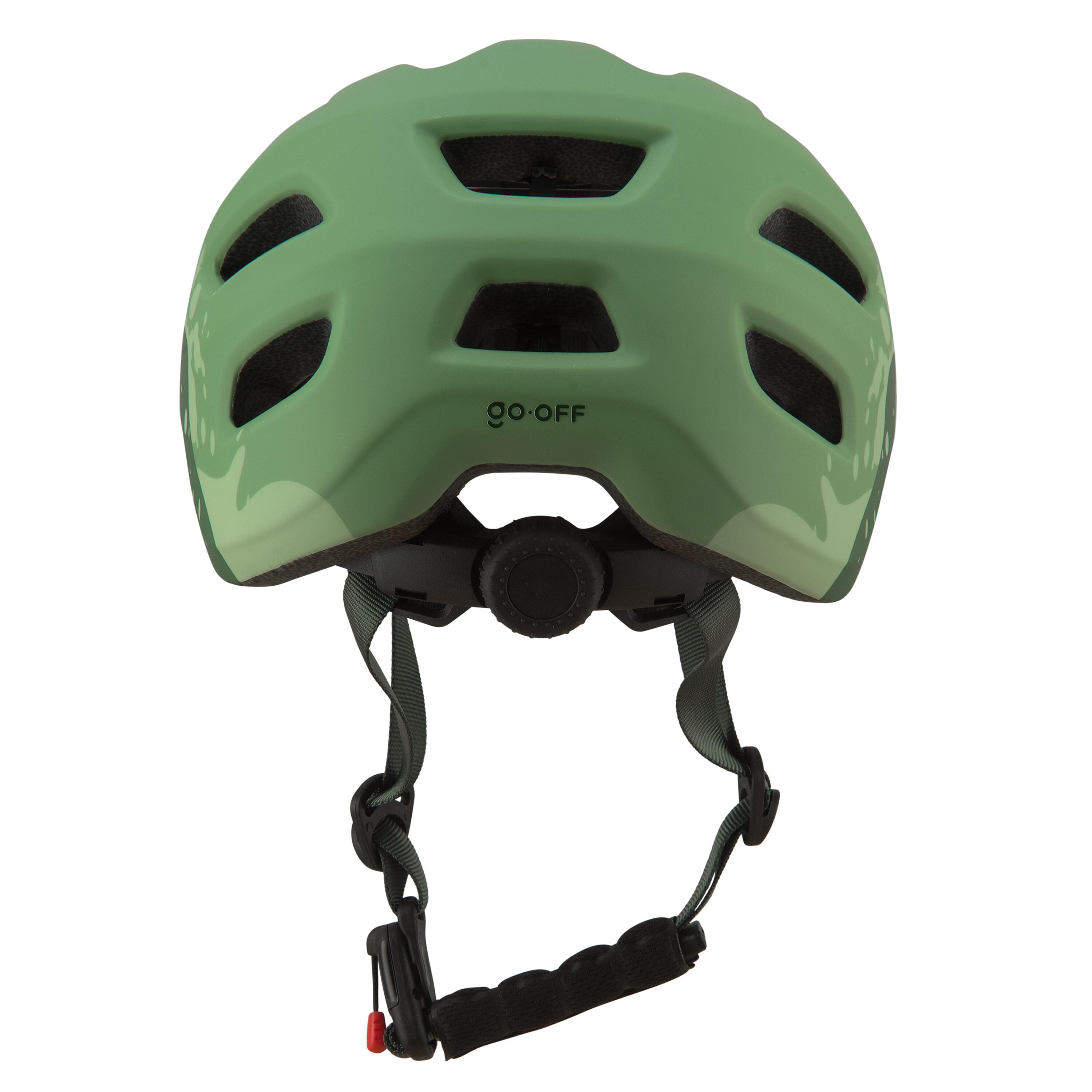 GO-OFF FIRST kinderhelm maat S groen 5/7