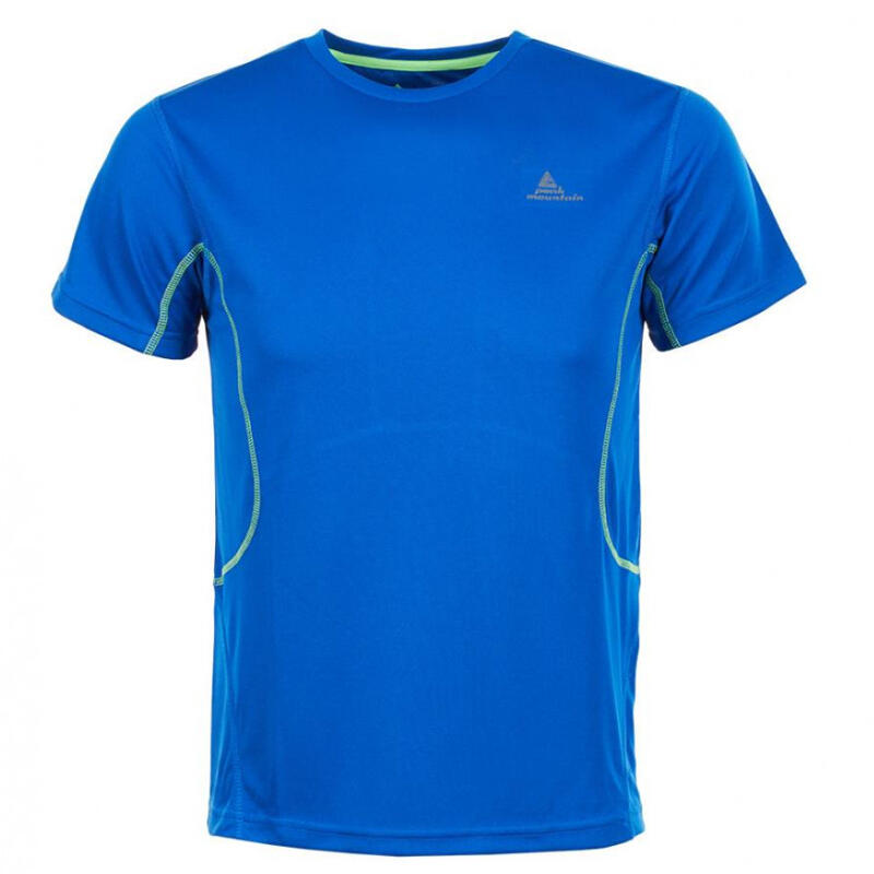 Peak Mountain - T-shirt Peak Mountain Coriol - Chemise Manches Courtes - Bleu - Decathlon