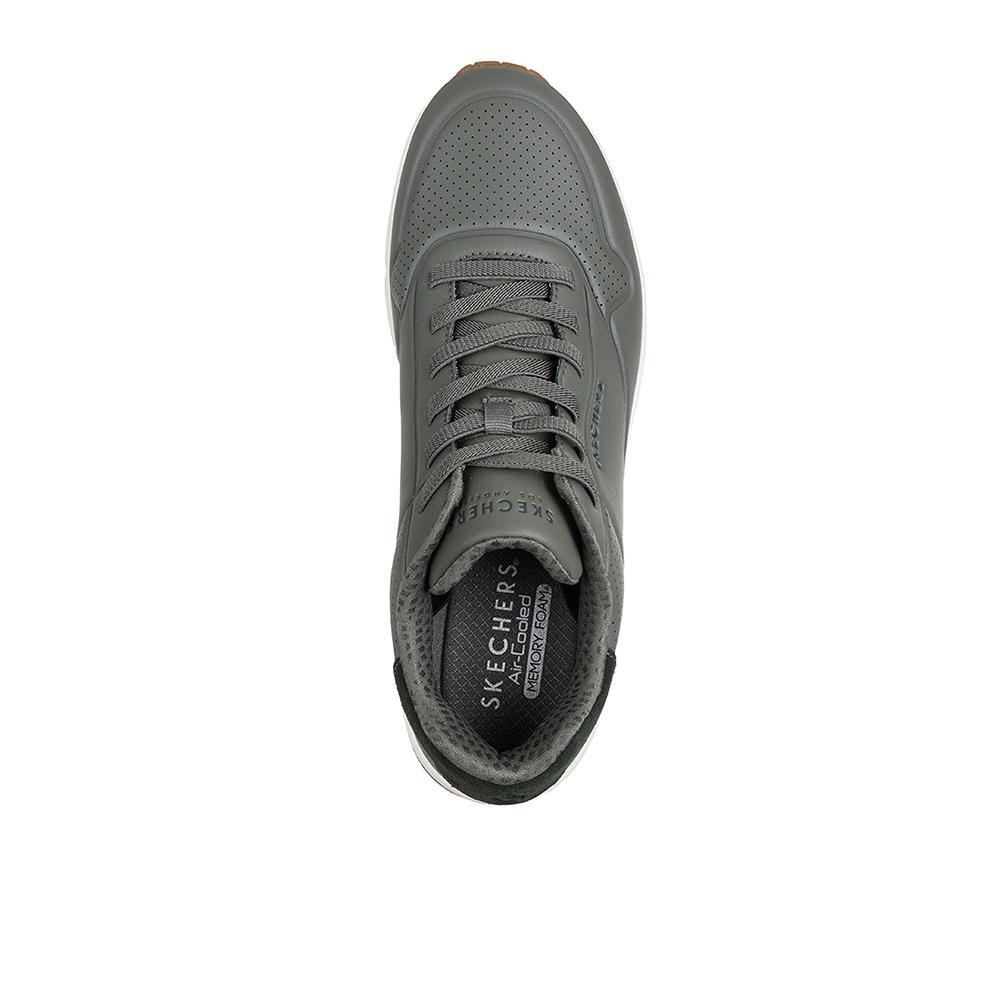 Sapatilhas Skechers Homem Uno - Tailored Air Verdes 3/4