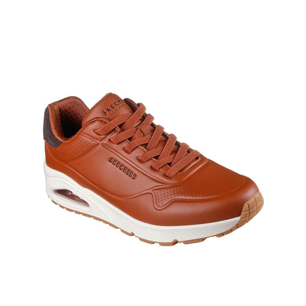 Sapatilhas Skechers Homem Uno - Tailored Air Marrons 2/4