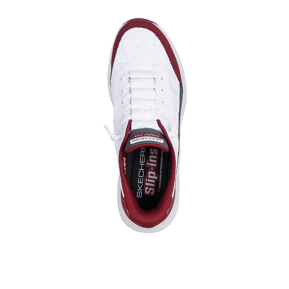 Sapatilhas Skechers Homem Contour Foam - Cozy Fit Brancas 3/5