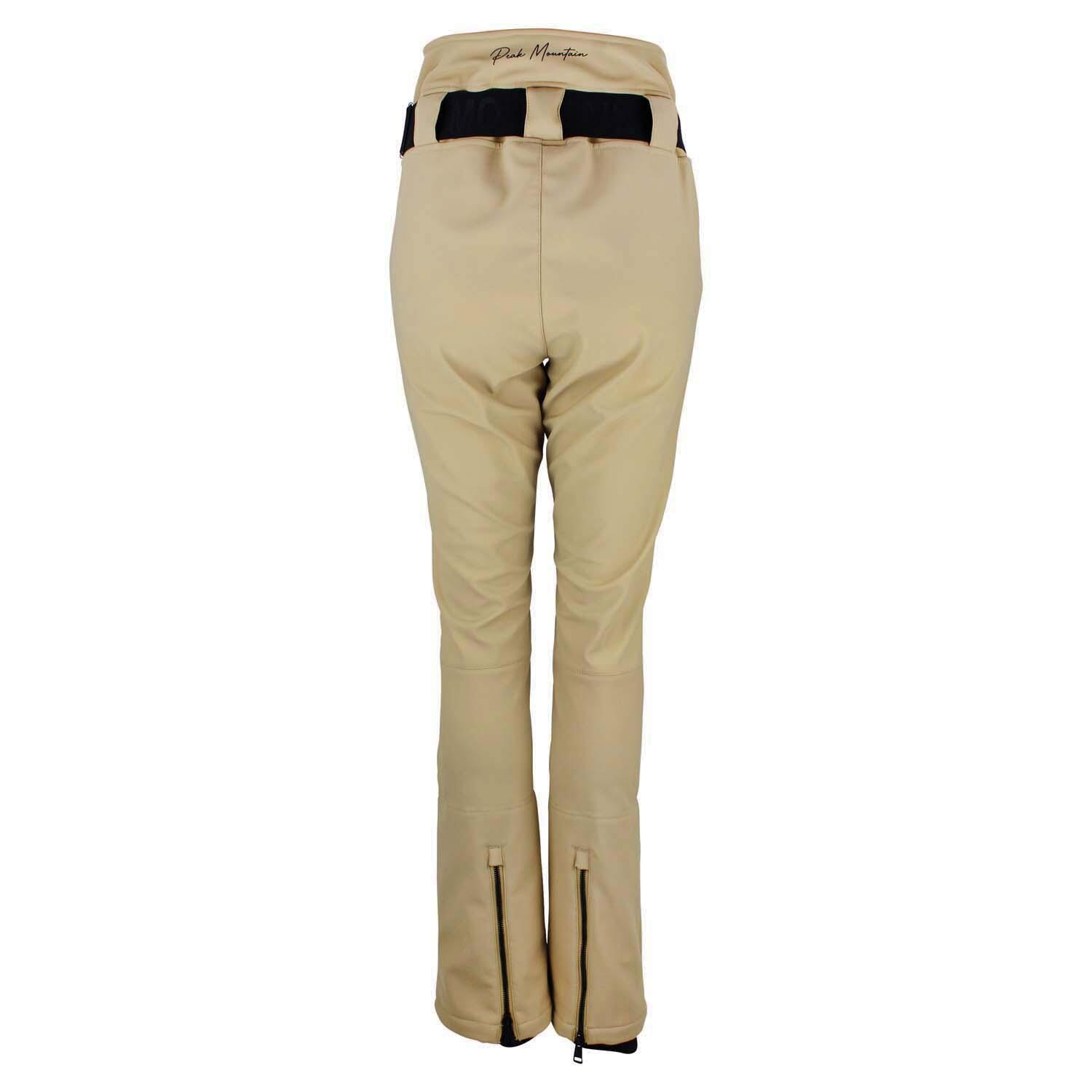 Pantalon de ski femme Peak Mountain Softshell 2/3