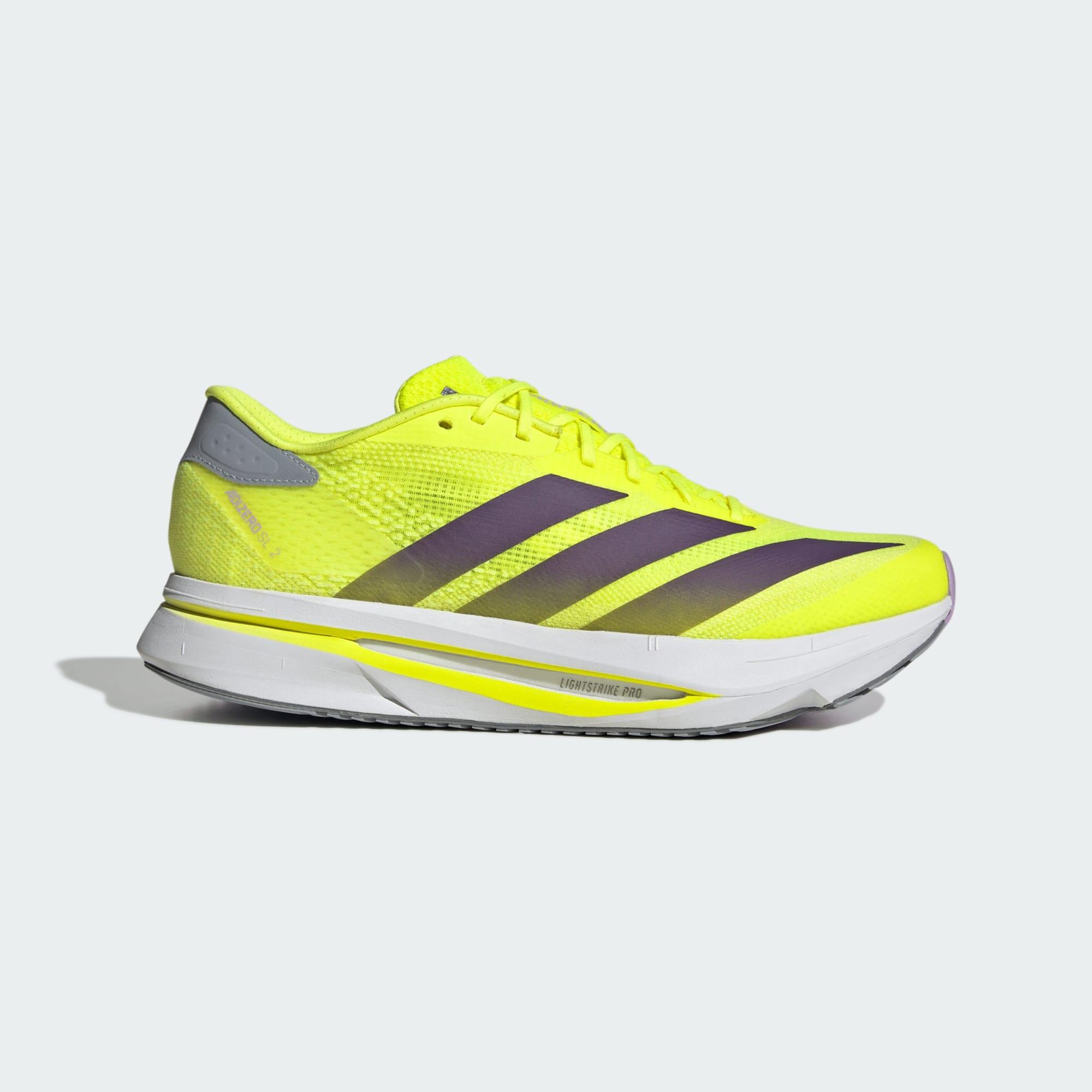 Adidas - Chaussure Adizero Sl 2 - Chaussures De Sport - Jaune|rose|violet - Decathlon