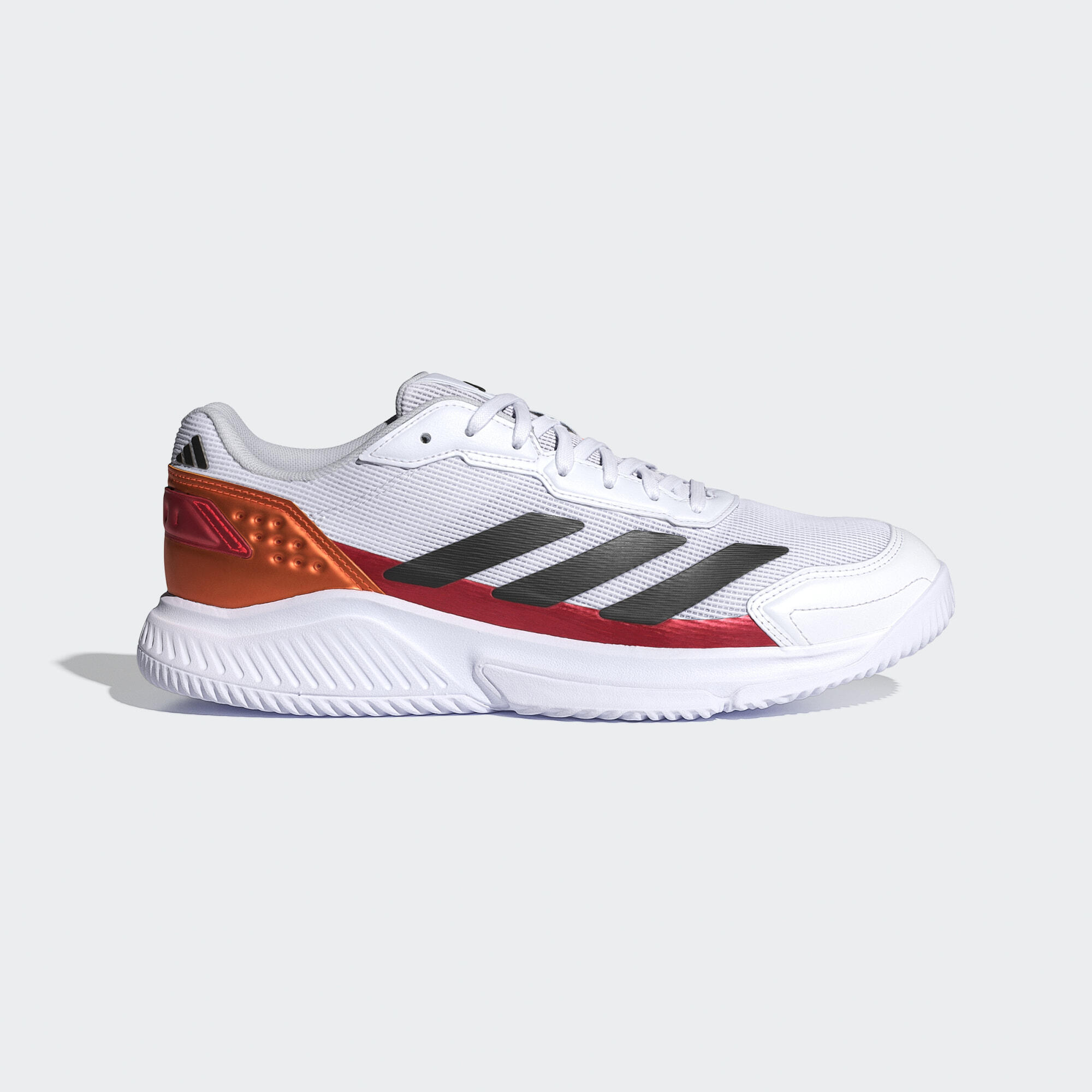 Adidas - Chaussure Courtquick Padel - Chaussures De Sport - Blanc|noir|orange - Decathlon